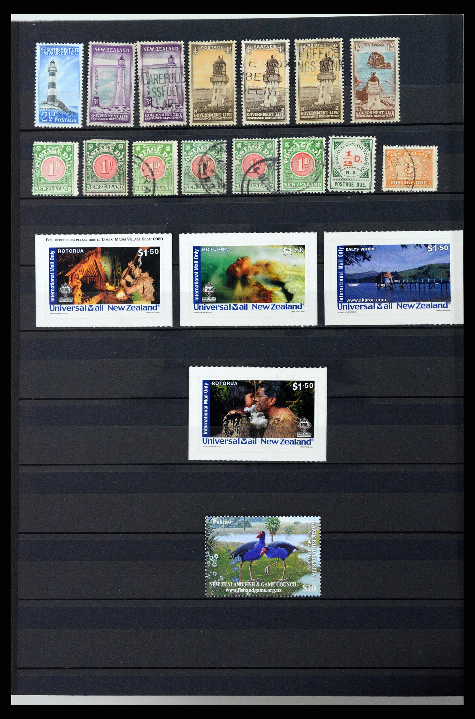 37597 105 - Postzegelverzameling 37597 Nieuw Zeeland 1970-2012.