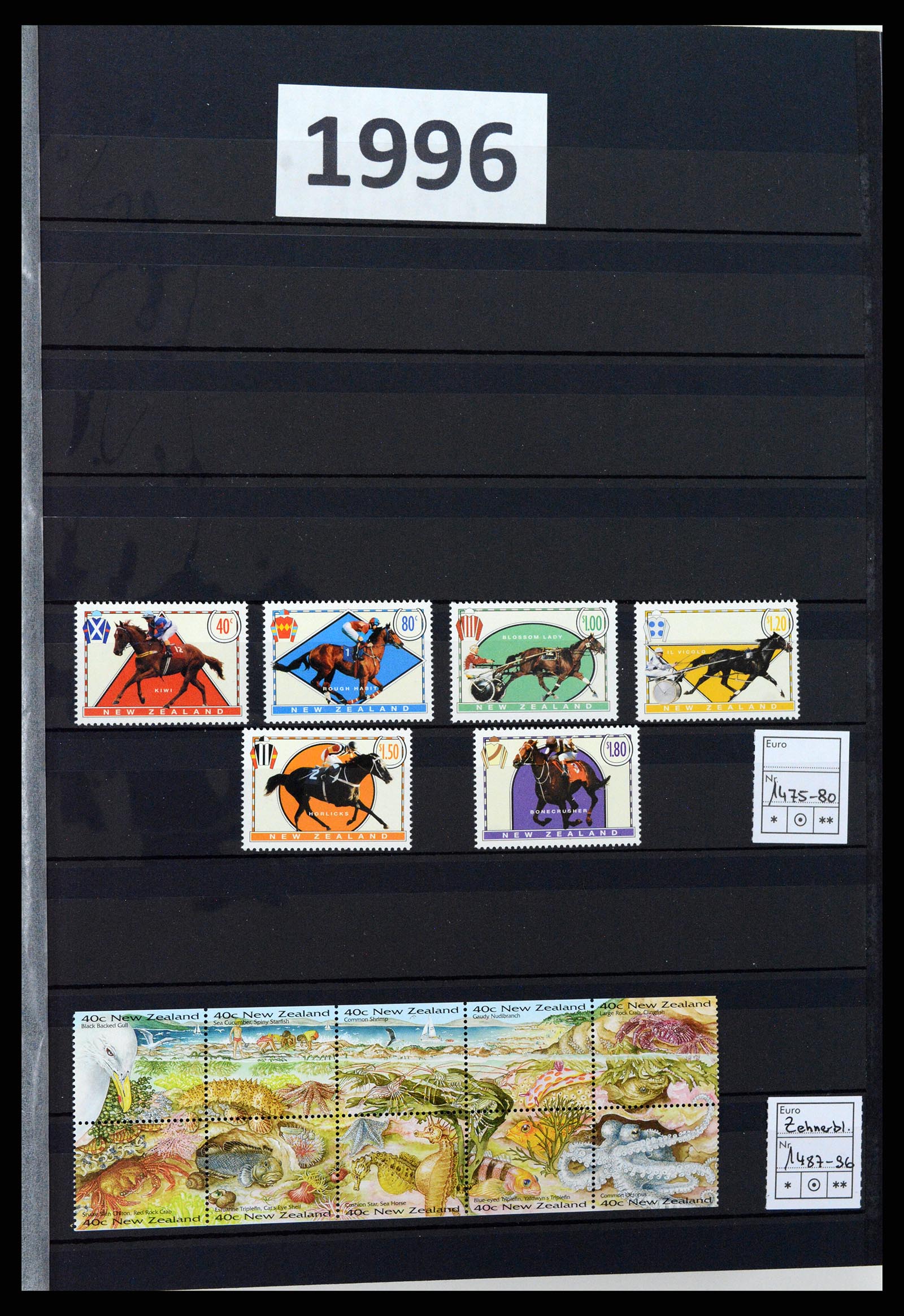 37597 107 - Postzegelverzameling 37597 Nieuw Zeeland 1970-2012.