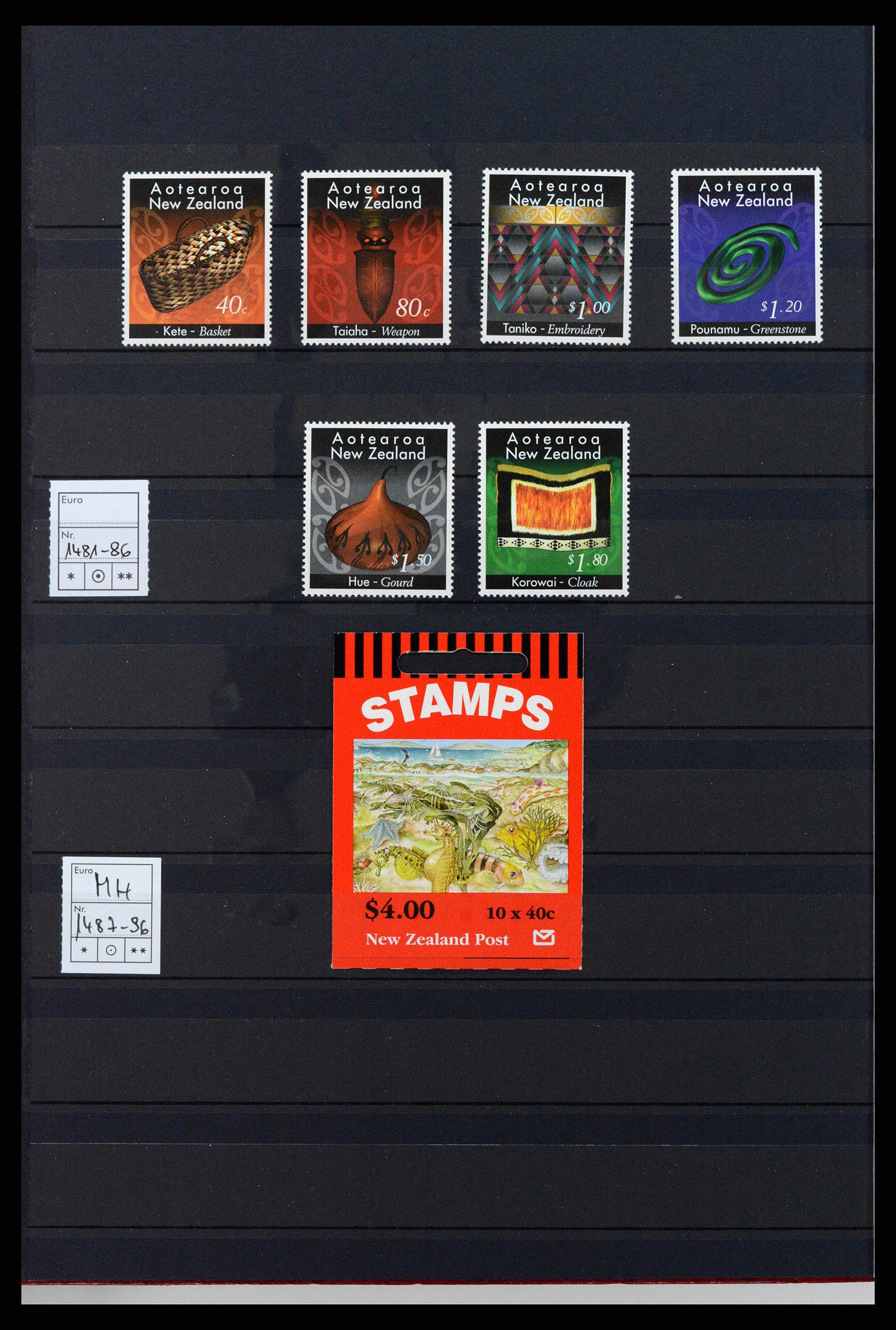 37597 108 - Postzegelverzameling 37597 Nieuw Zeeland 1970-2012.