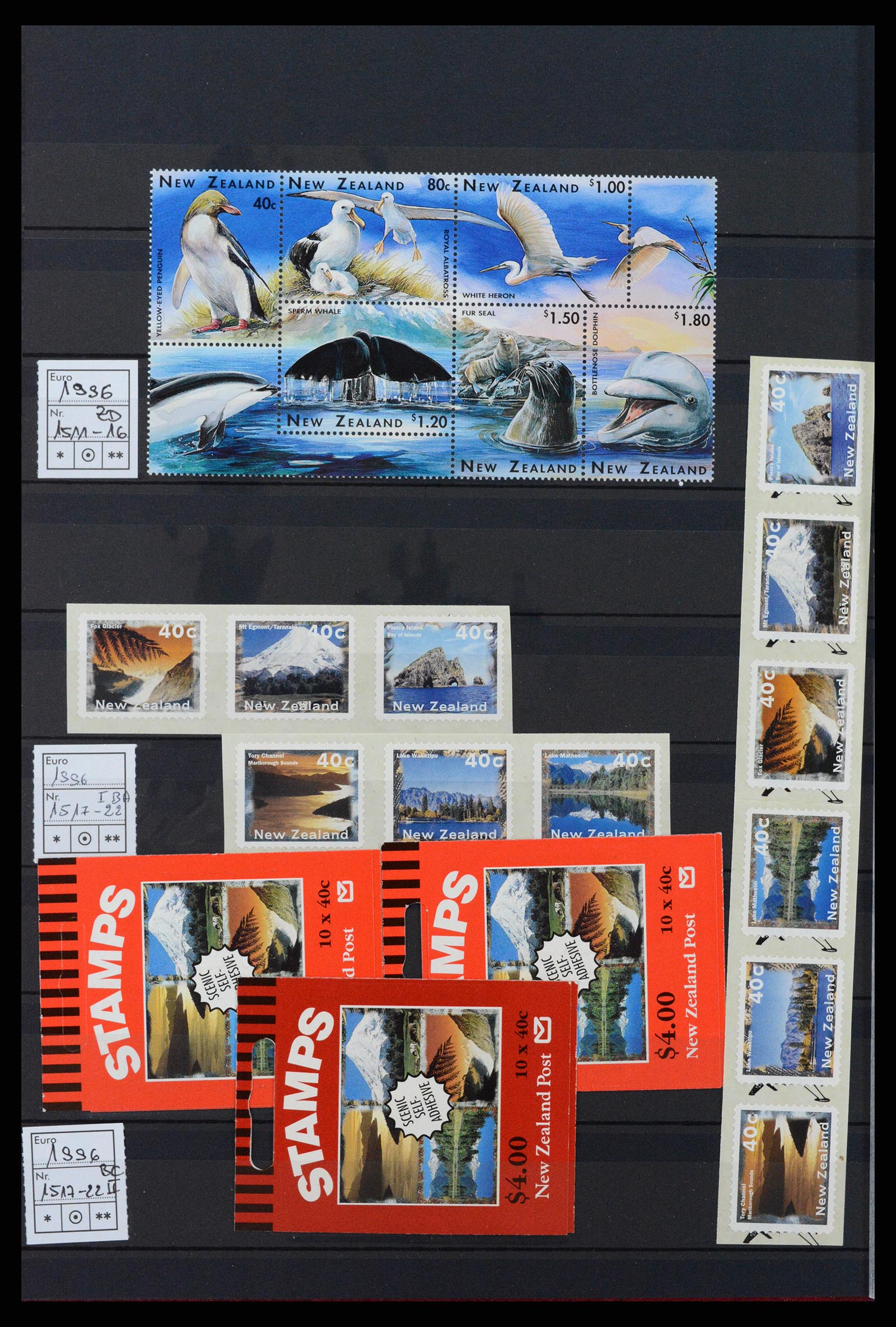 37597 110 - Postzegelverzameling 37597 Nieuw Zeeland 1970-2012.