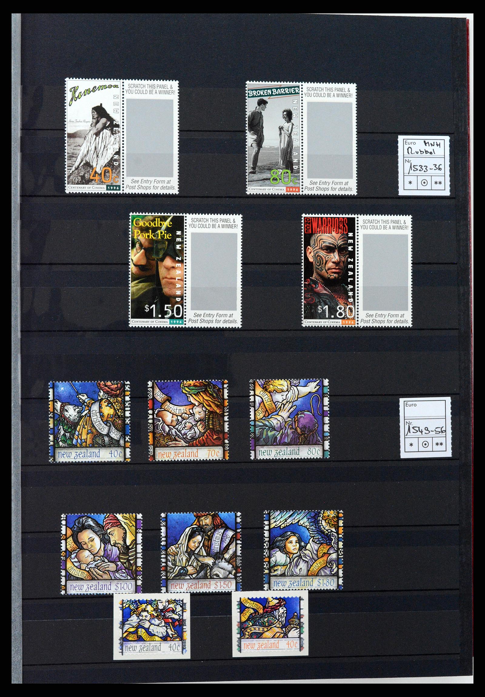 37597 113 - Postzegelverzameling 37597 Nieuw Zeeland 1970-2012.