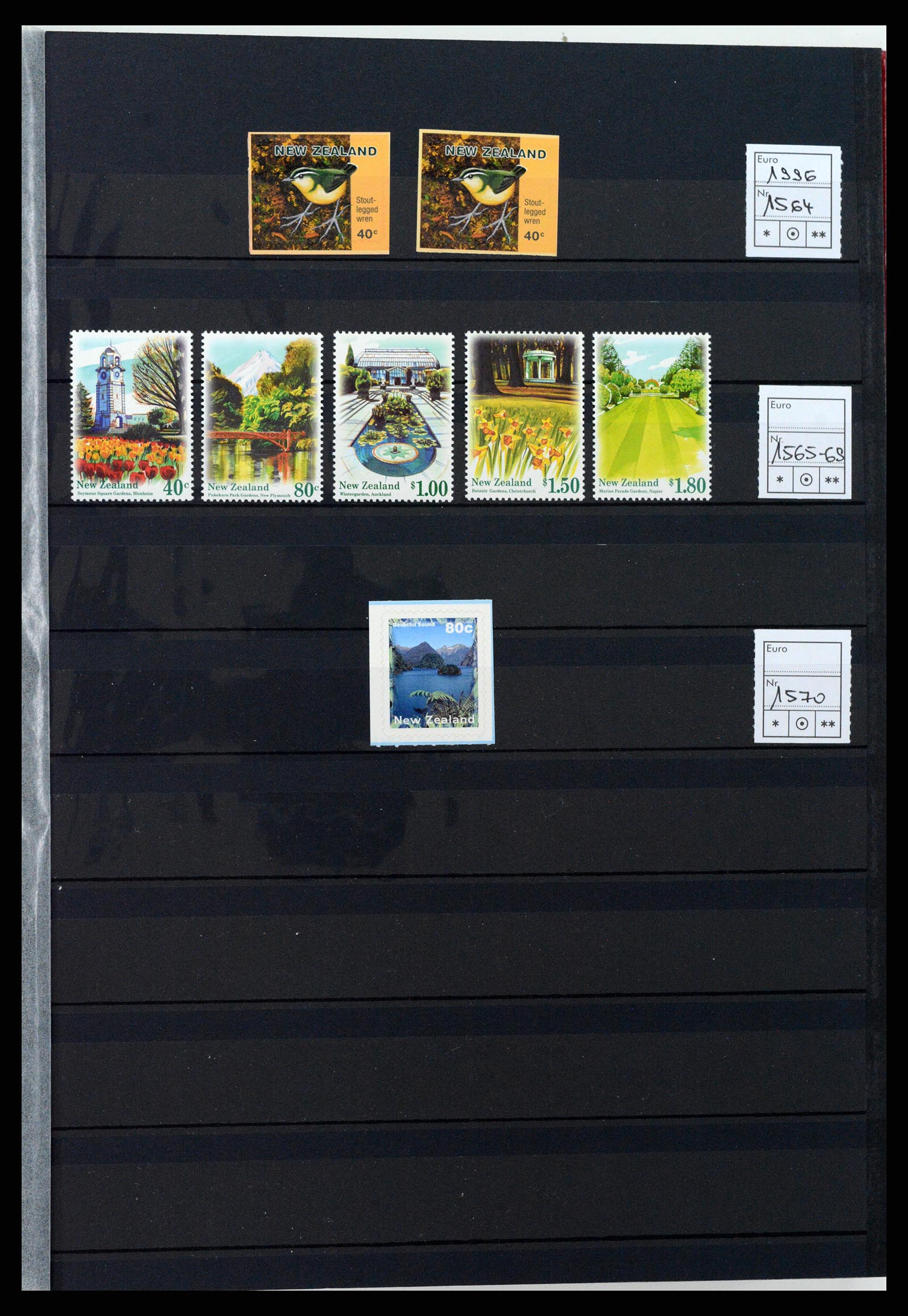 37597 115 - Postzegelverzameling 37597 Nieuw Zeeland 1970-2012.