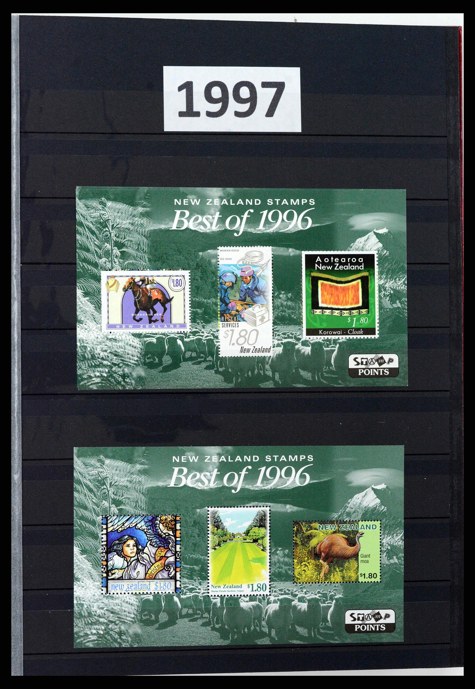 37597 116 - Postzegelverzameling 37597 Nieuw Zeeland 1970-2012.