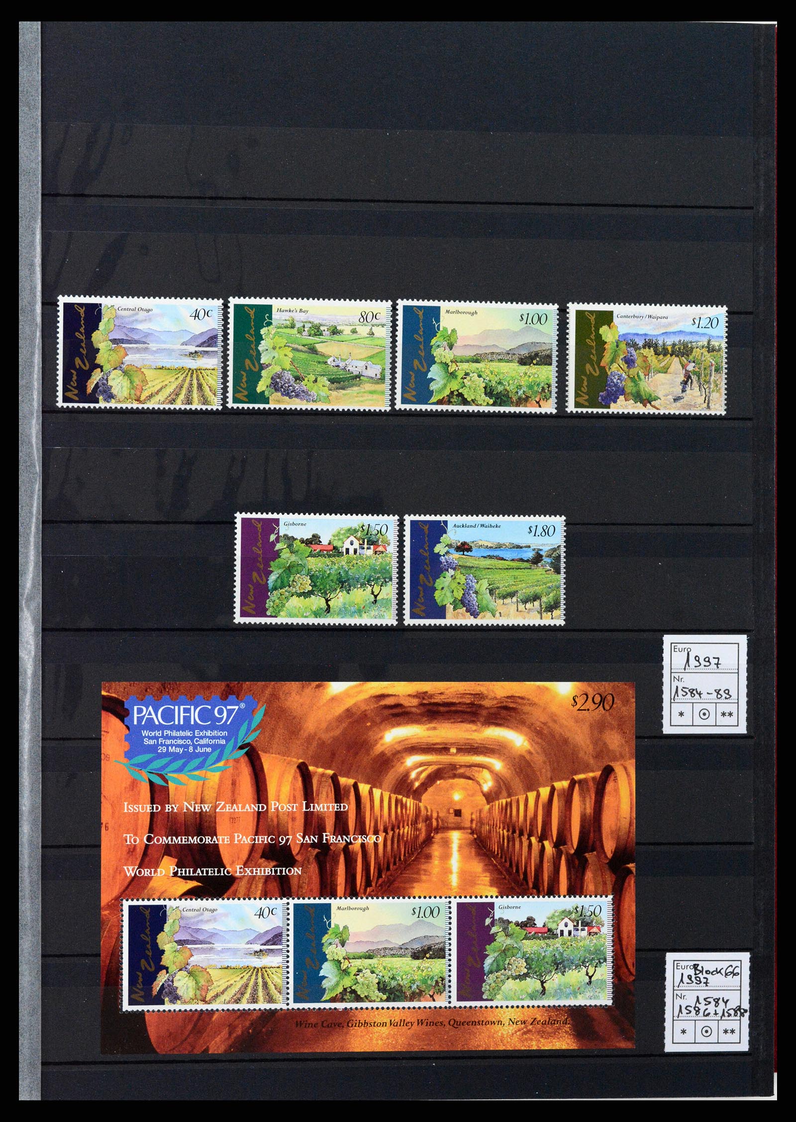37597 118 - Postzegelverzameling 37597 Nieuw Zeeland 1970-2012.