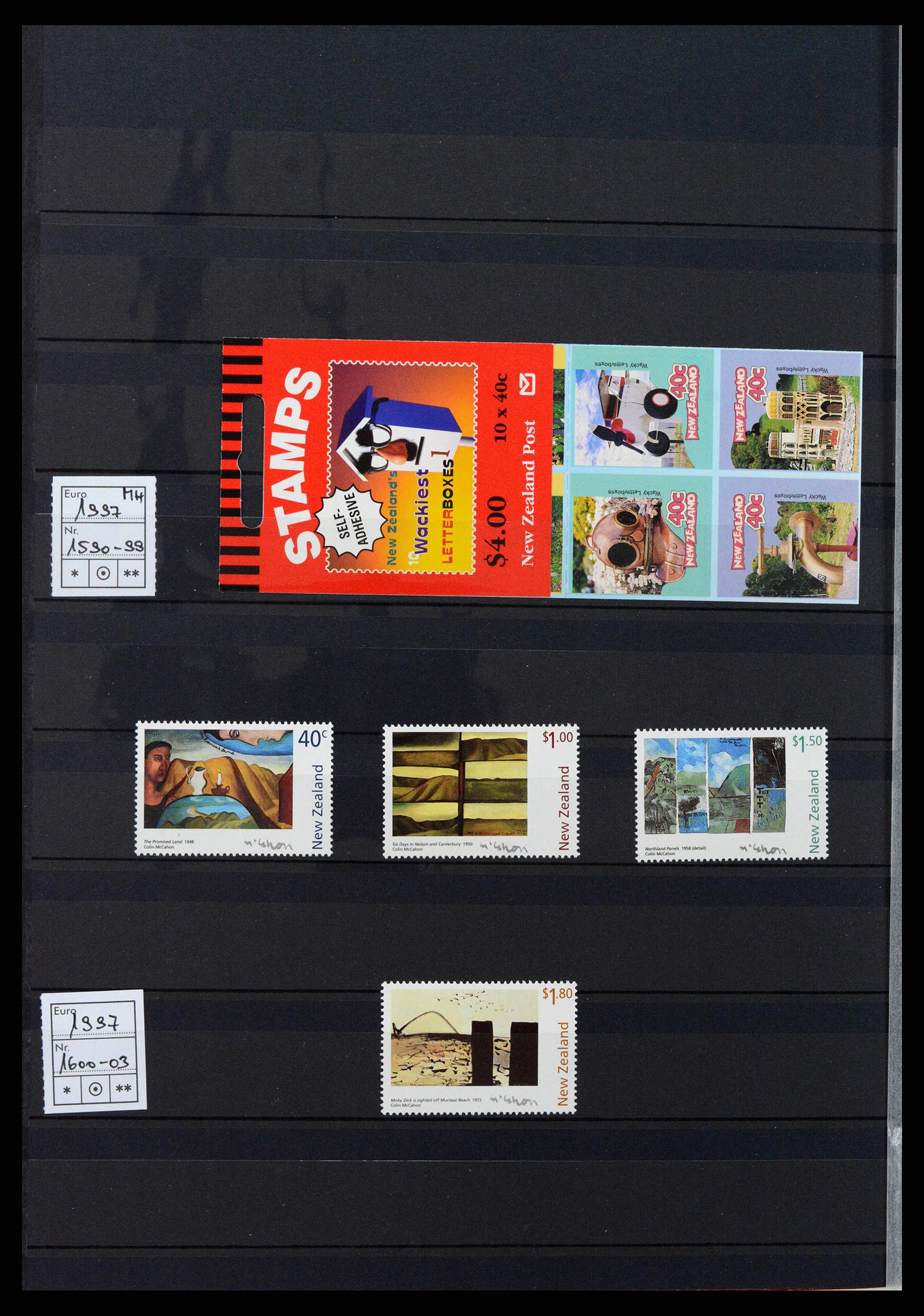 37597 119 - Postzegelverzameling 37597 Nieuw Zeeland 1970-2012.