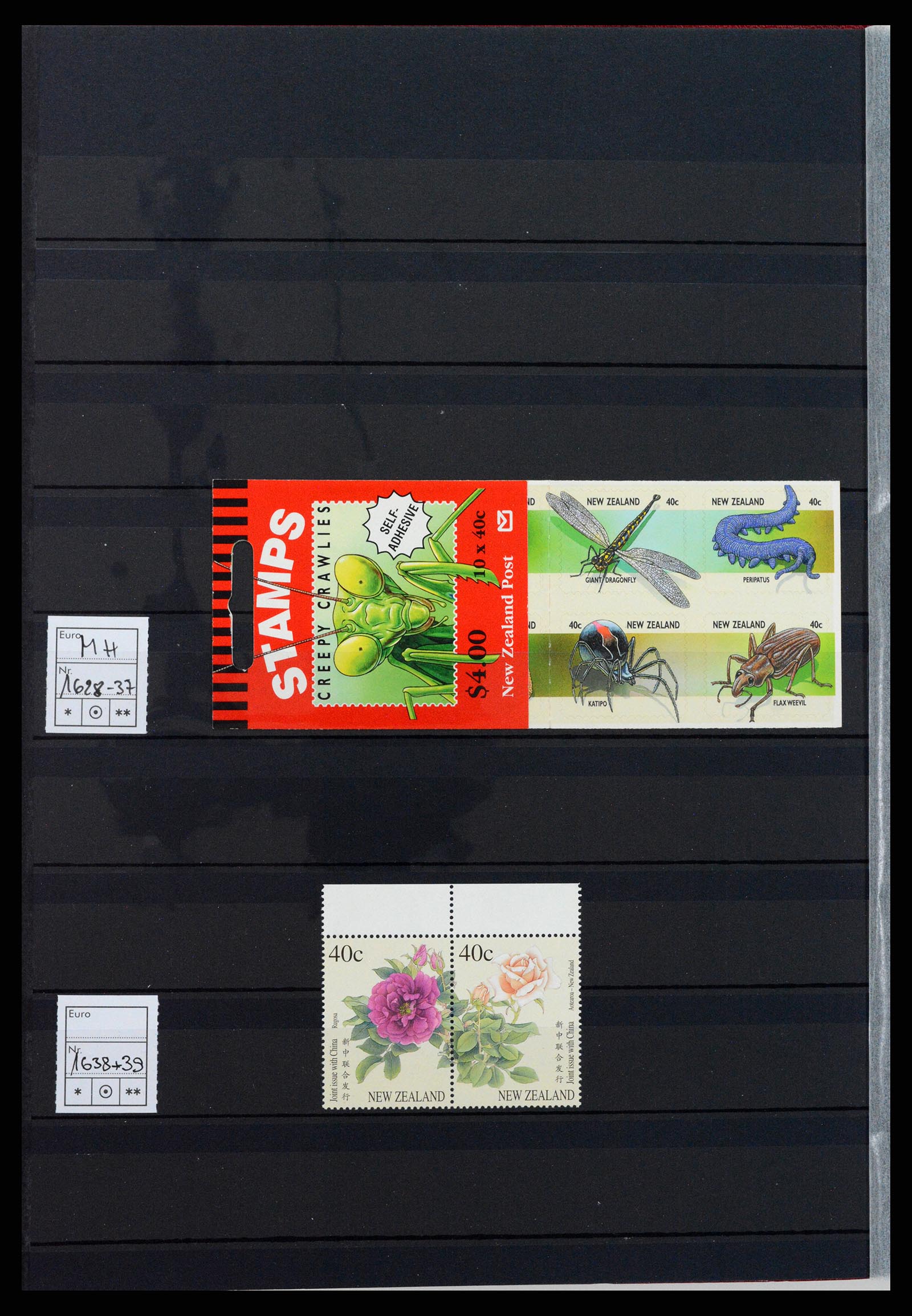 37597 121 - Postzegelverzameling 37597 Nieuw Zeeland 1970-2012.