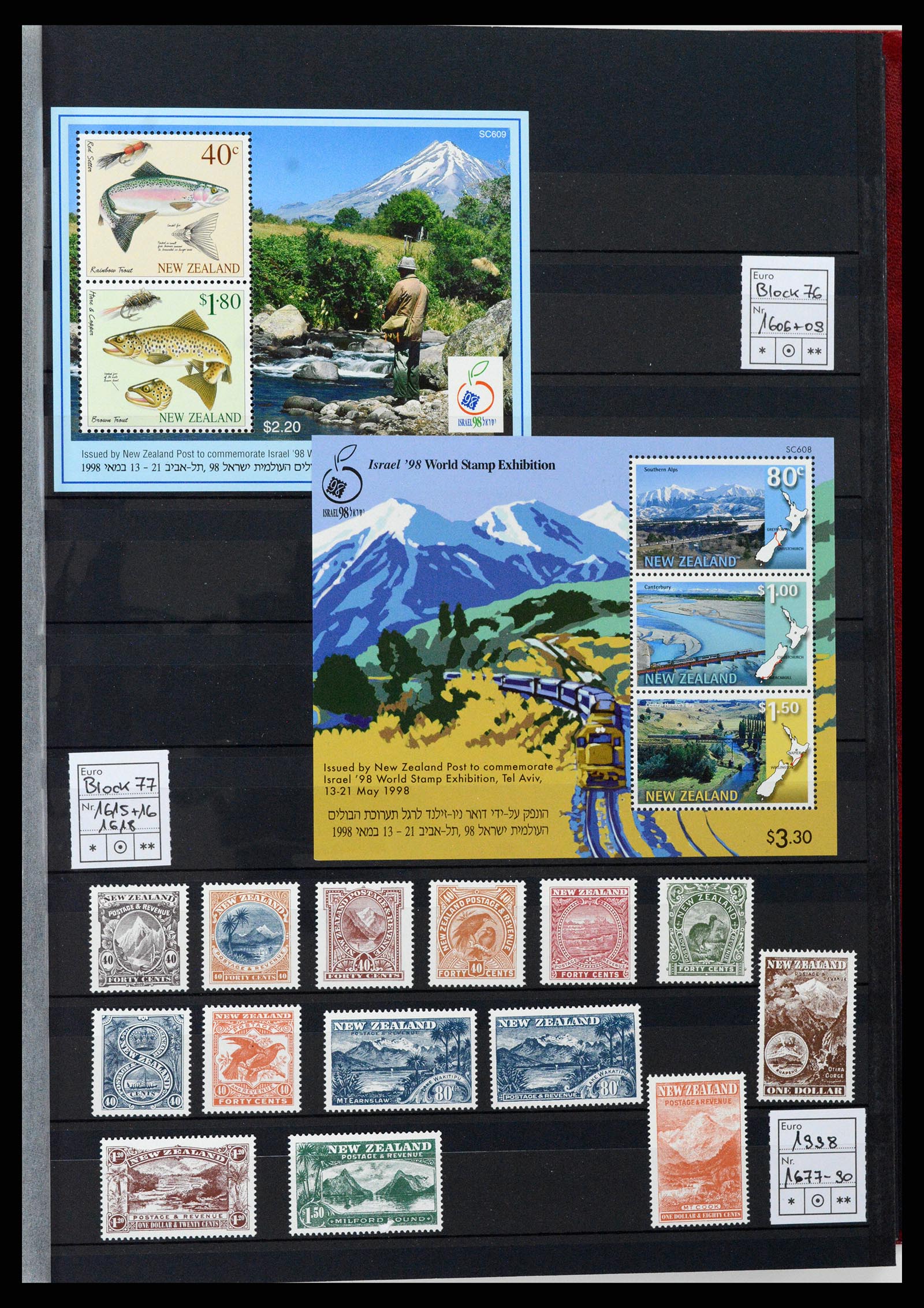 37597 127 - Postzegelverzameling 37597 Nieuw Zeeland 1970-2012.