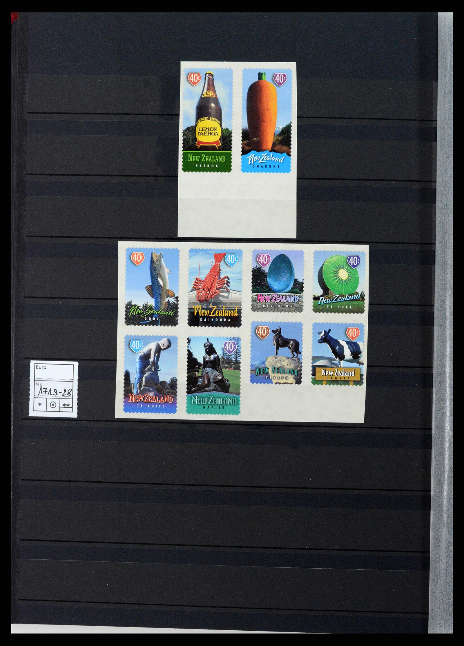 37597 131 - Postzegelverzameling 37597 Nieuw Zeeland 1970-2012.