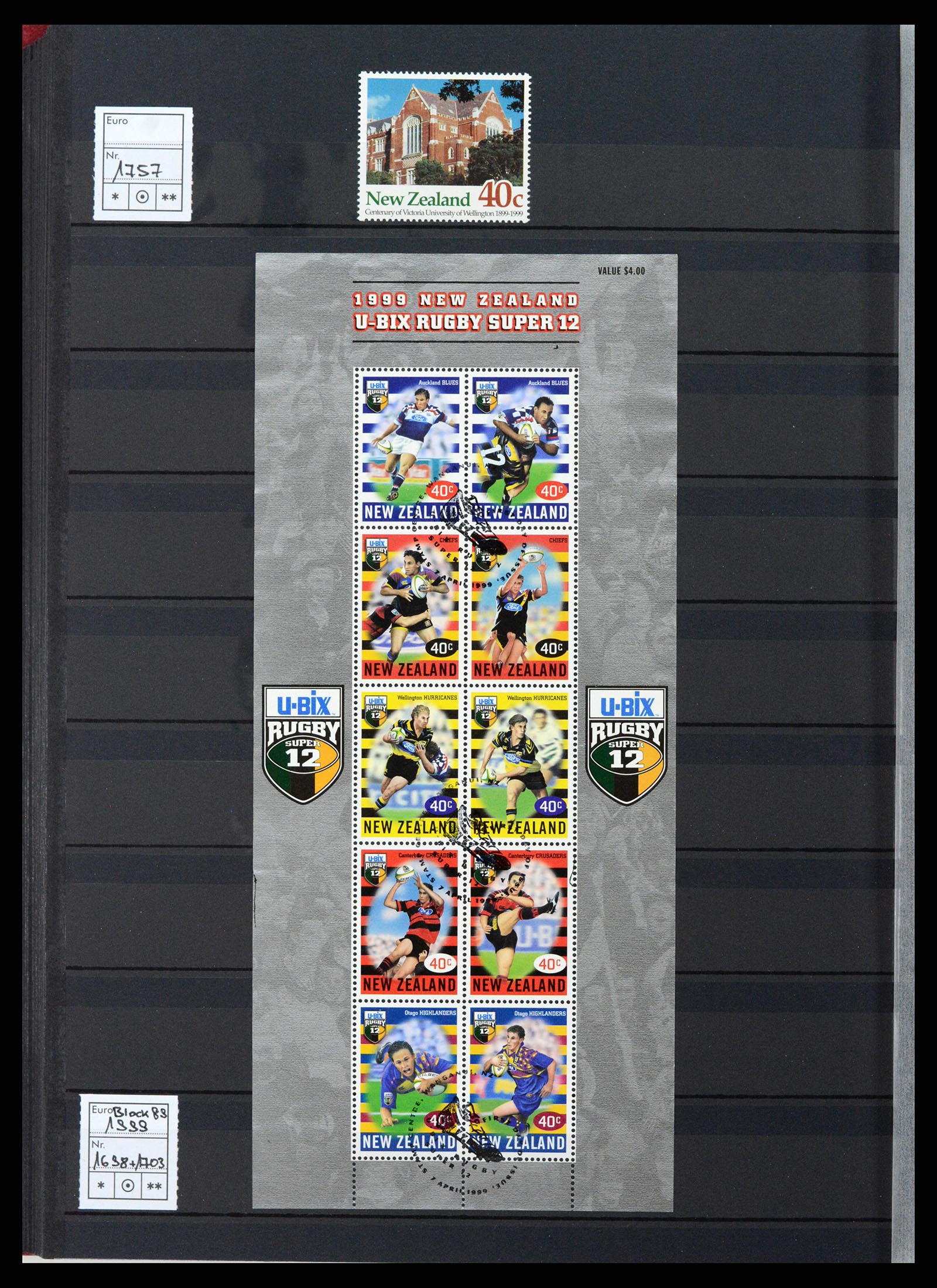 37597 137 - Postzegelverzameling 37597 Nieuw Zeeland 1970-2012.