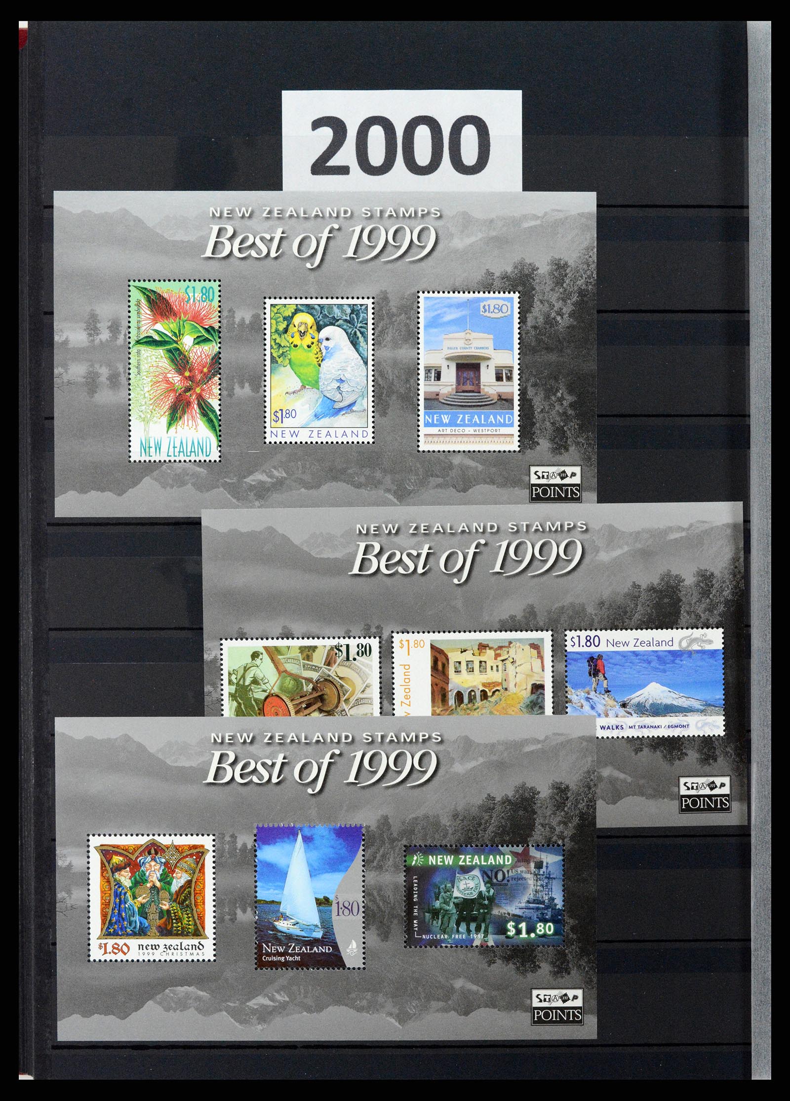 37597 140 - Postzegelverzameling 37597 Nieuw Zeeland 1970-2012.