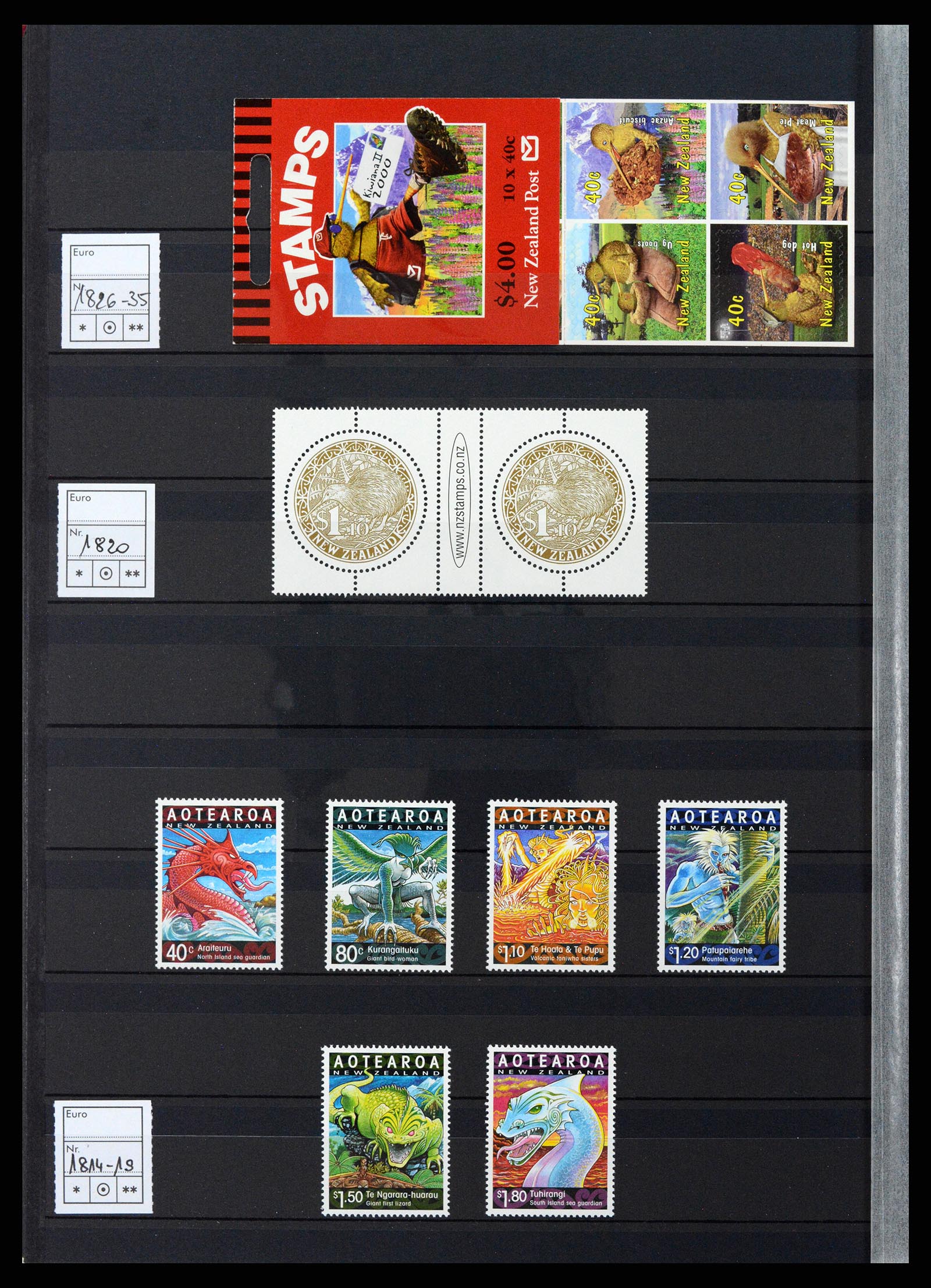 37597 142 - Postzegelverzameling 37597 Nieuw Zeeland 1970-2012.
