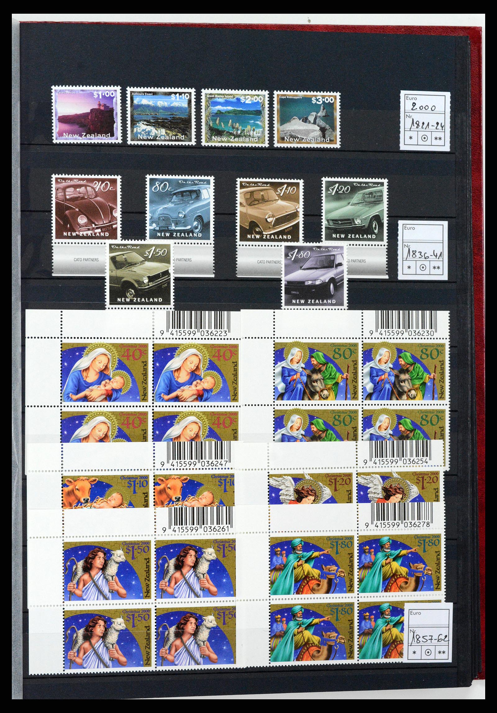 37597 143 - Postzegelverzameling 37597 Nieuw Zeeland 1970-2012.