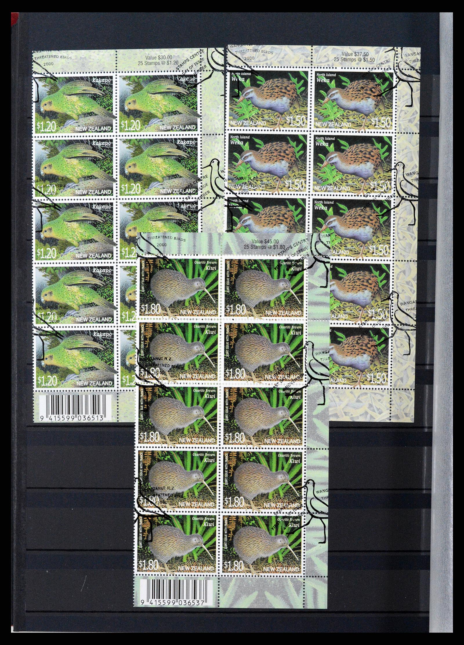 37597 148 - Postzegelverzameling 37597 Nieuw Zeeland 1970-2012.
