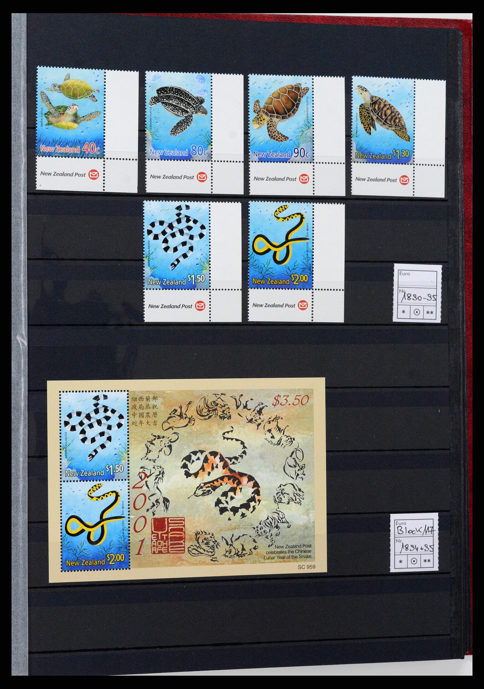 37597 149 - Postzegelverzameling 37597 Nieuw Zeeland 1970-2012.
