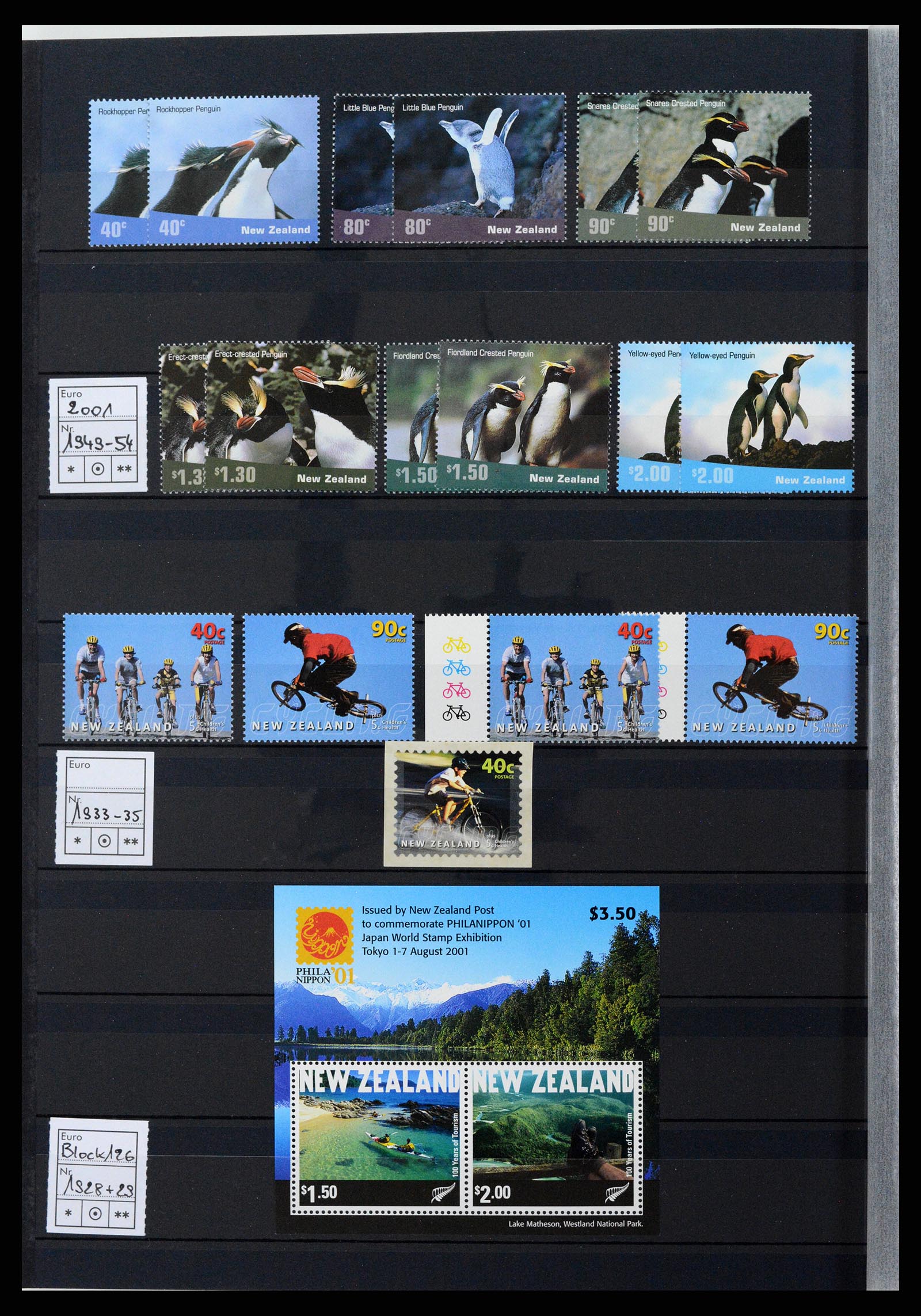 37597 154 - Postzegelverzameling 37597 Nieuw Zeeland 1970-2012.