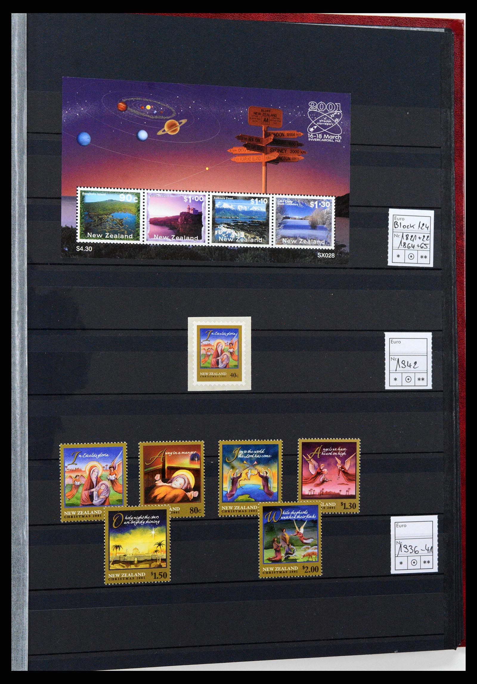 37597 155 - Postzegelverzameling 37597 Nieuw Zeeland 1970-2012.