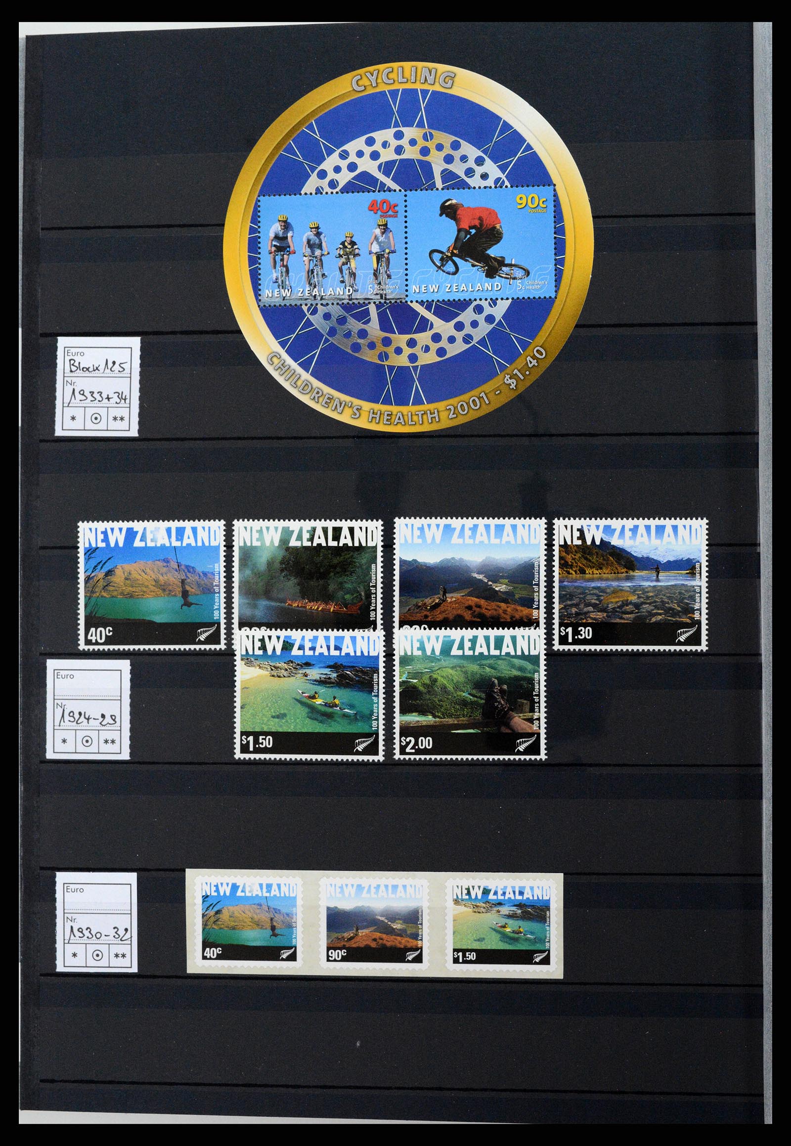 37597 156 - Postzegelverzameling 37597 Nieuw Zeeland 1970-2012.