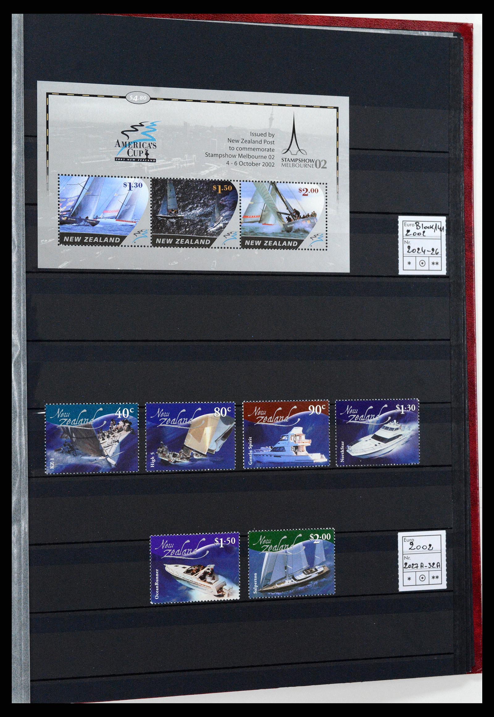 37597 161 - Postzegelverzameling 37597 Nieuw Zeeland 1970-2012.