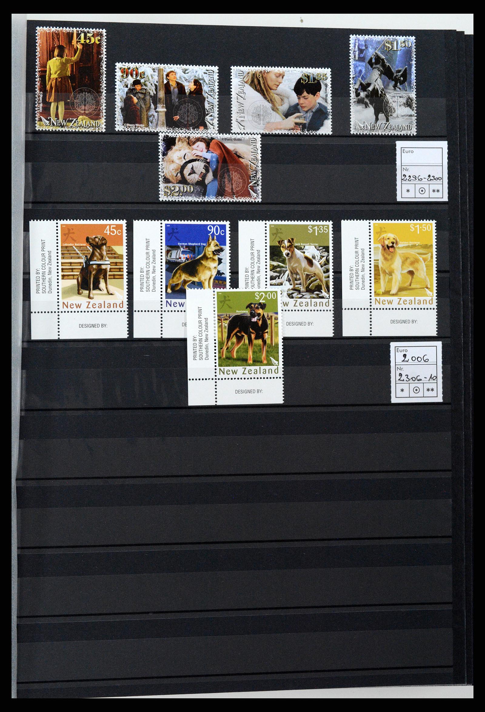 37597 175 - Postzegelverzameling 37597 Nieuw Zeeland 1970-2012.