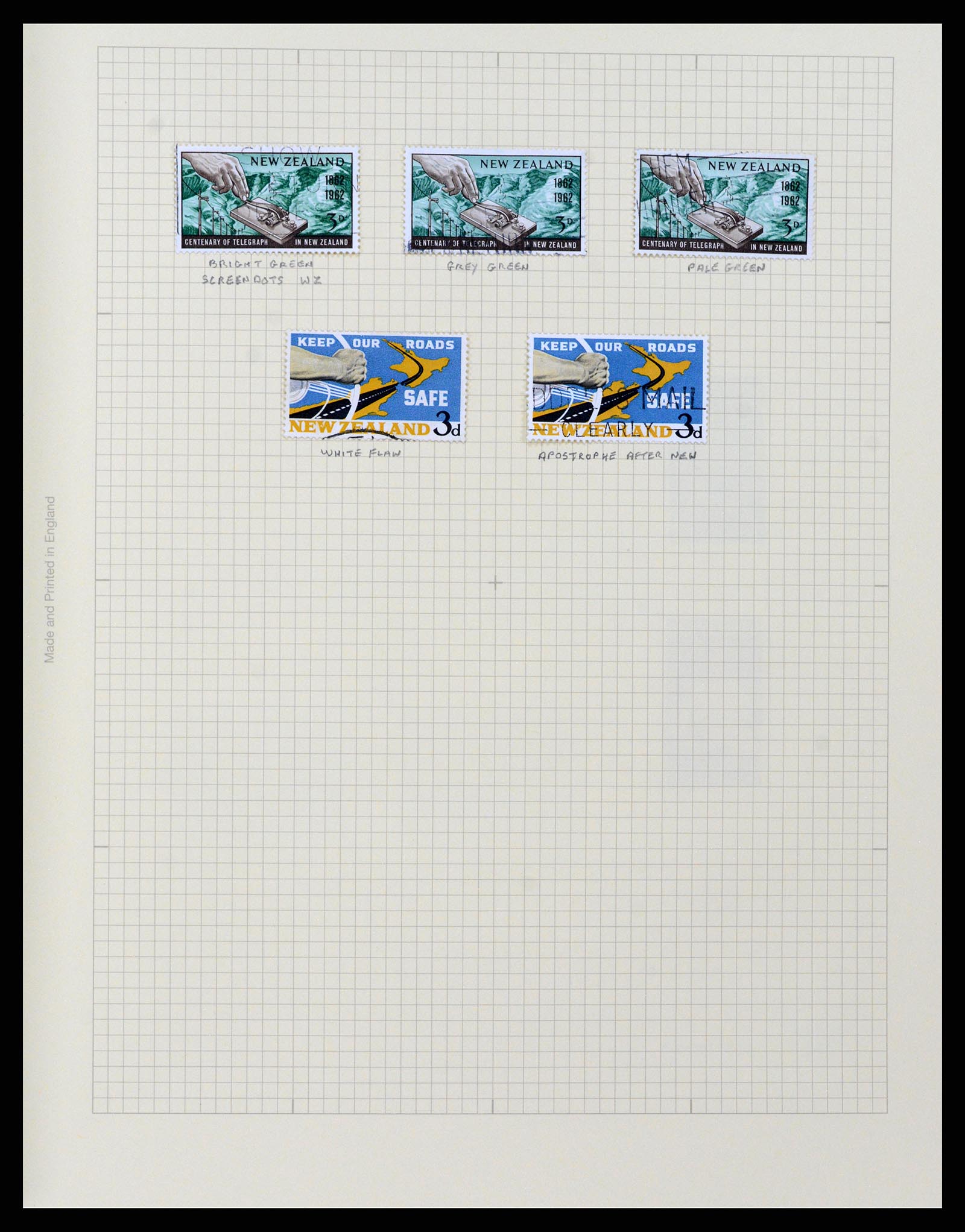 37608 101 - Postzegelverzameling 37608 Nieuw Zeeland 1874-2014.