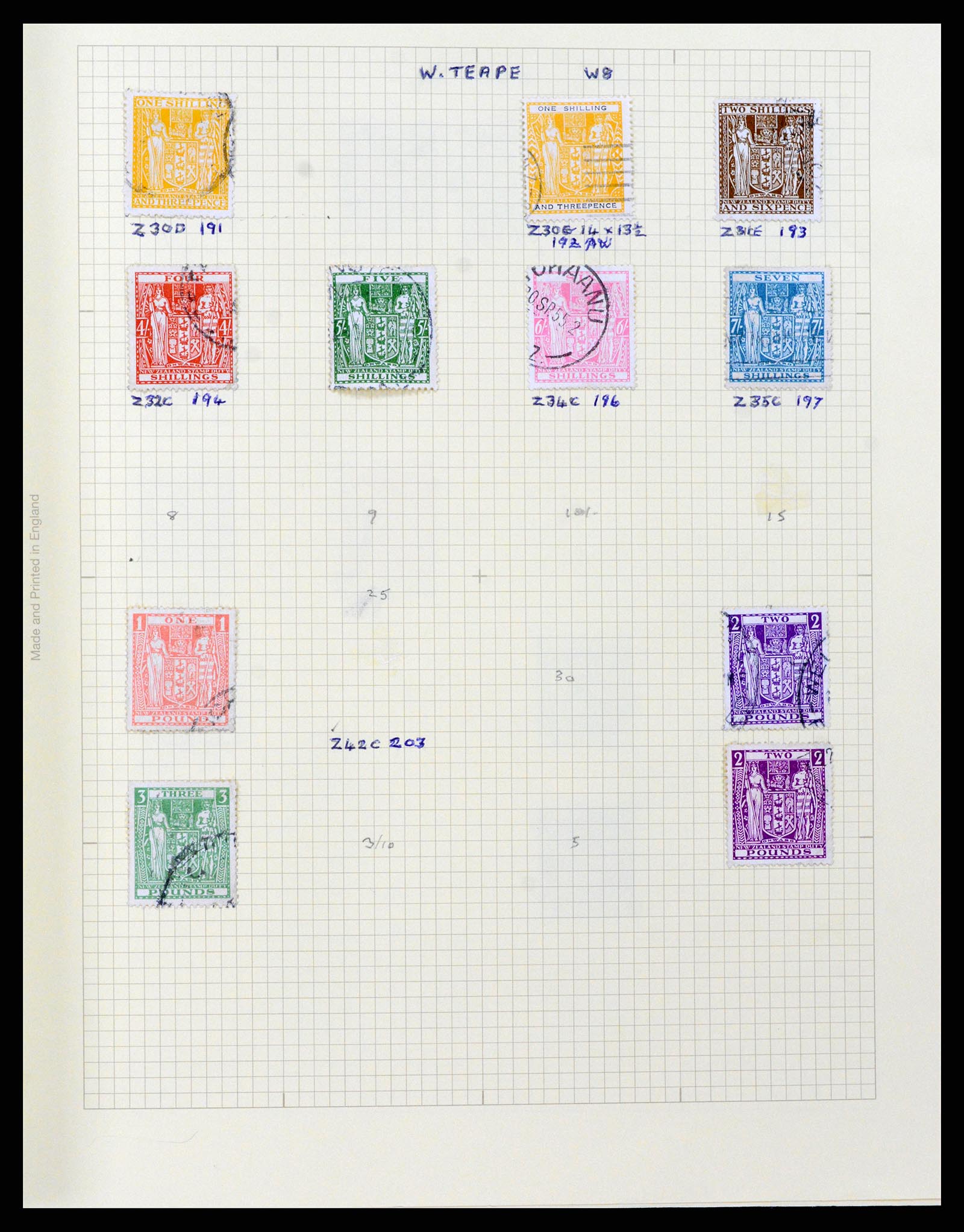 37608 112 - Postzegelverzameling 37608 Nieuw Zeeland 1874-2014.