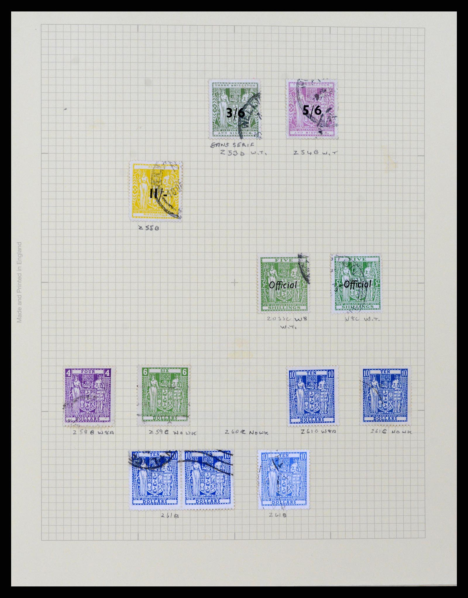 37608 114 - Postzegelverzameling 37608 Nieuw Zeeland 1874-2014.
