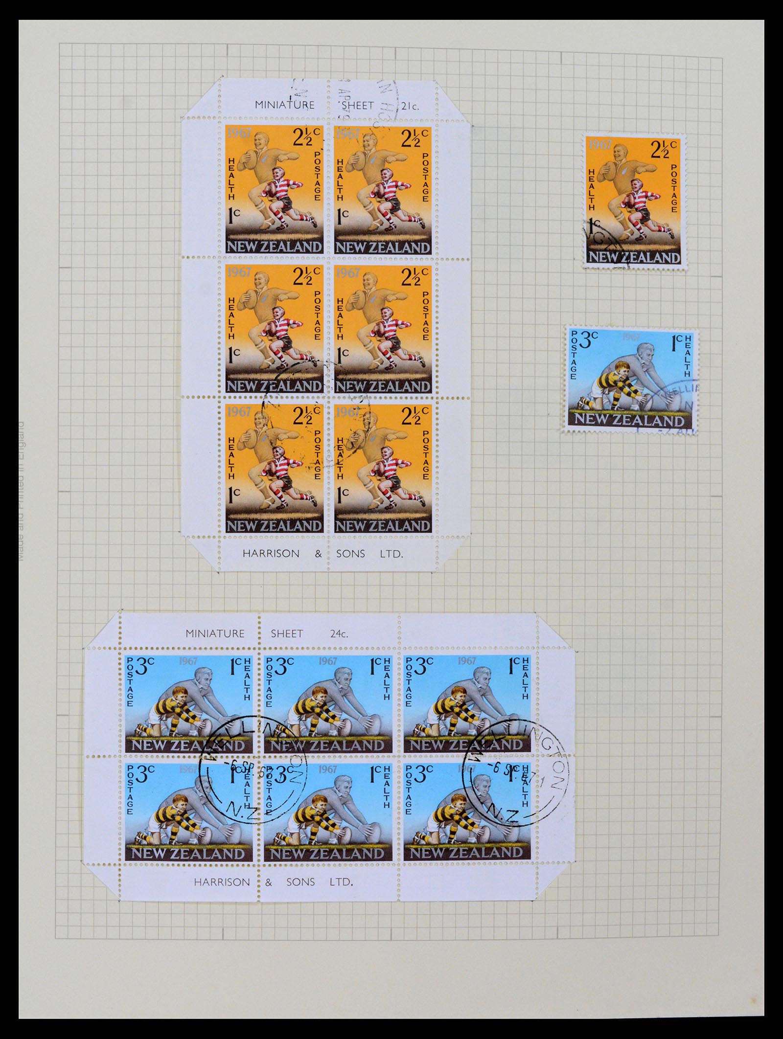 37608 124 - Postzegelverzameling 37608 Nieuw Zeeland 1874-2014.
