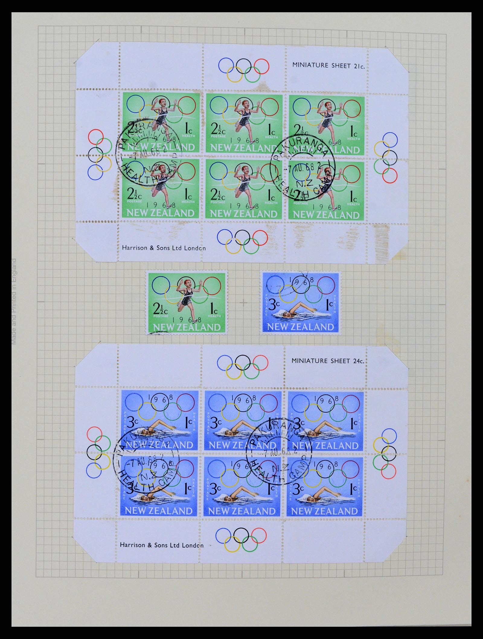 37608 129 - Postzegelverzameling 37608 Nieuw Zeeland 1874-2014.