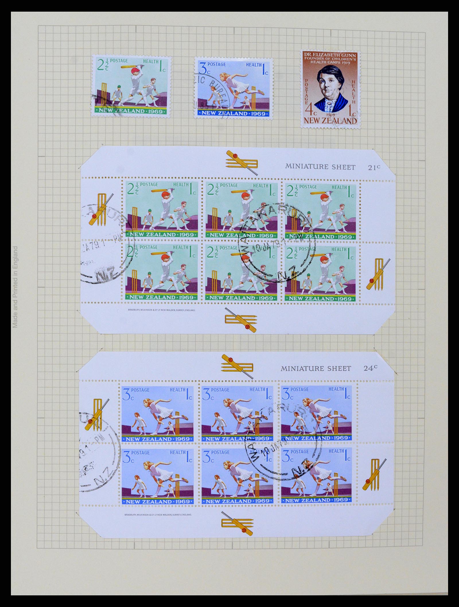 37608 131 - Postzegelverzameling 37608 Nieuw Zeeland 1874-2014.
