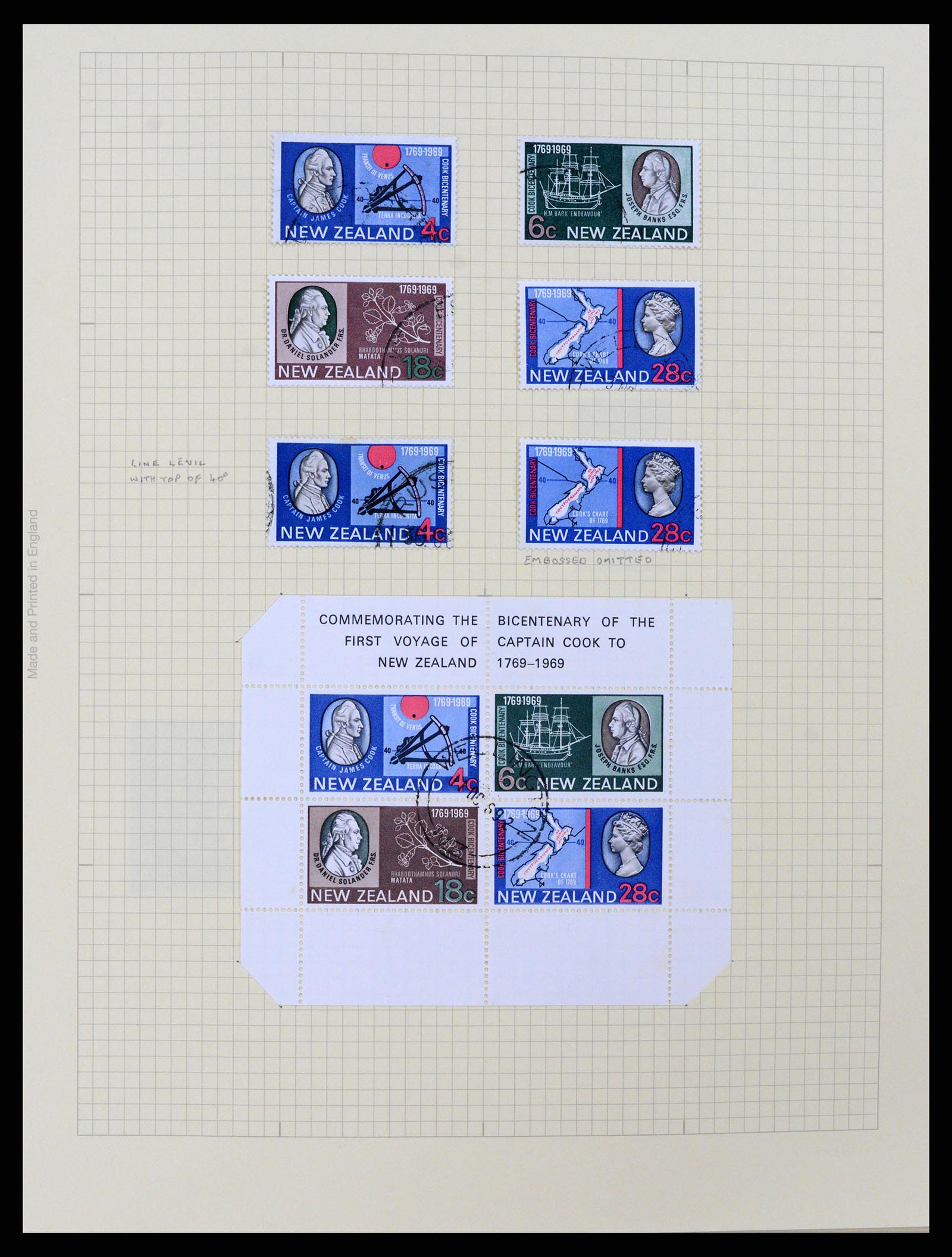 37608 132 - Postzegelverzameling 37608 Nieuw Zeeland 1874-2014.