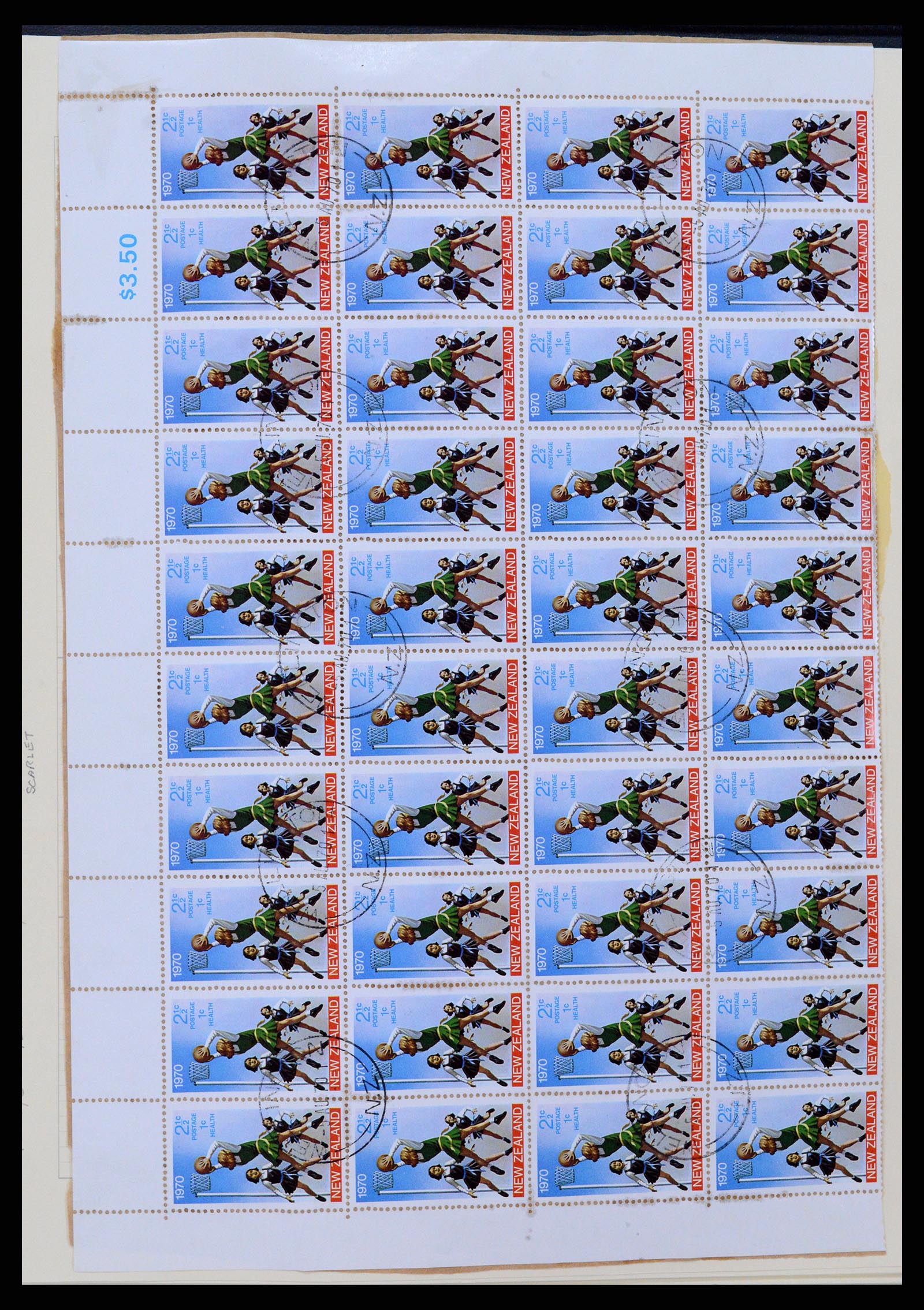 37608 136 - Postzegelverzameling 37608 Nieuw Zeeland 1874-2014.