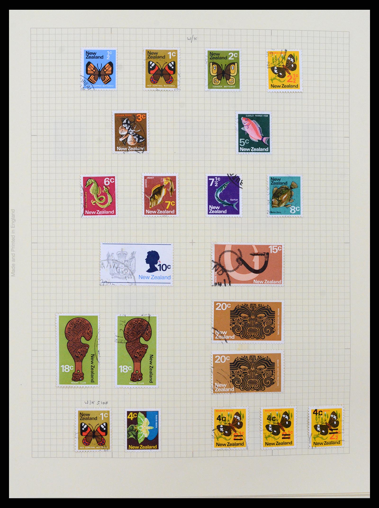 37608 137 - Postzegelverzameling 37608 Nieuw Zeeland 1874-2014.