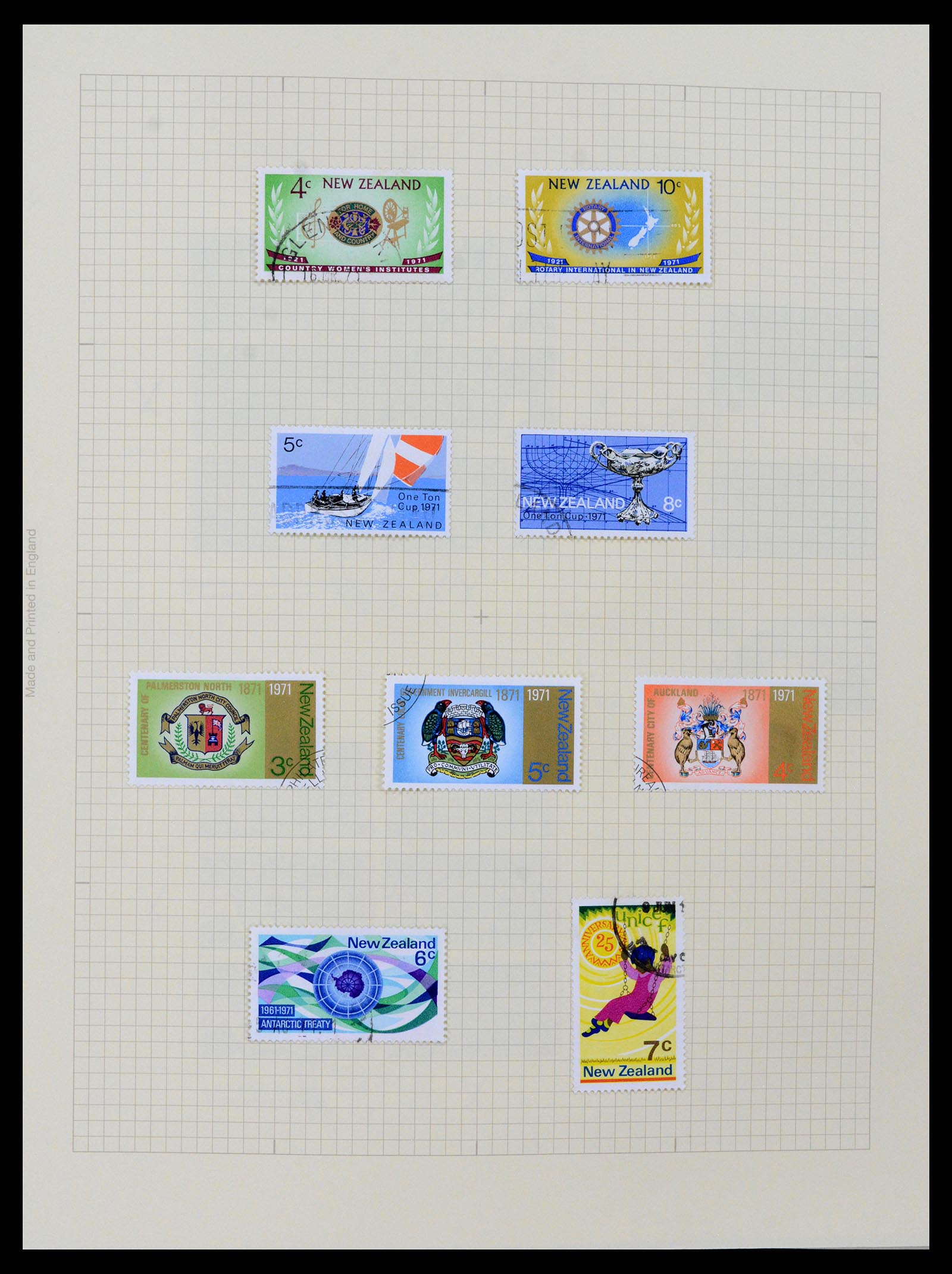 37608 140 - Postzegelverzameling 37608 Nieuw Zeeland 1874-2014.