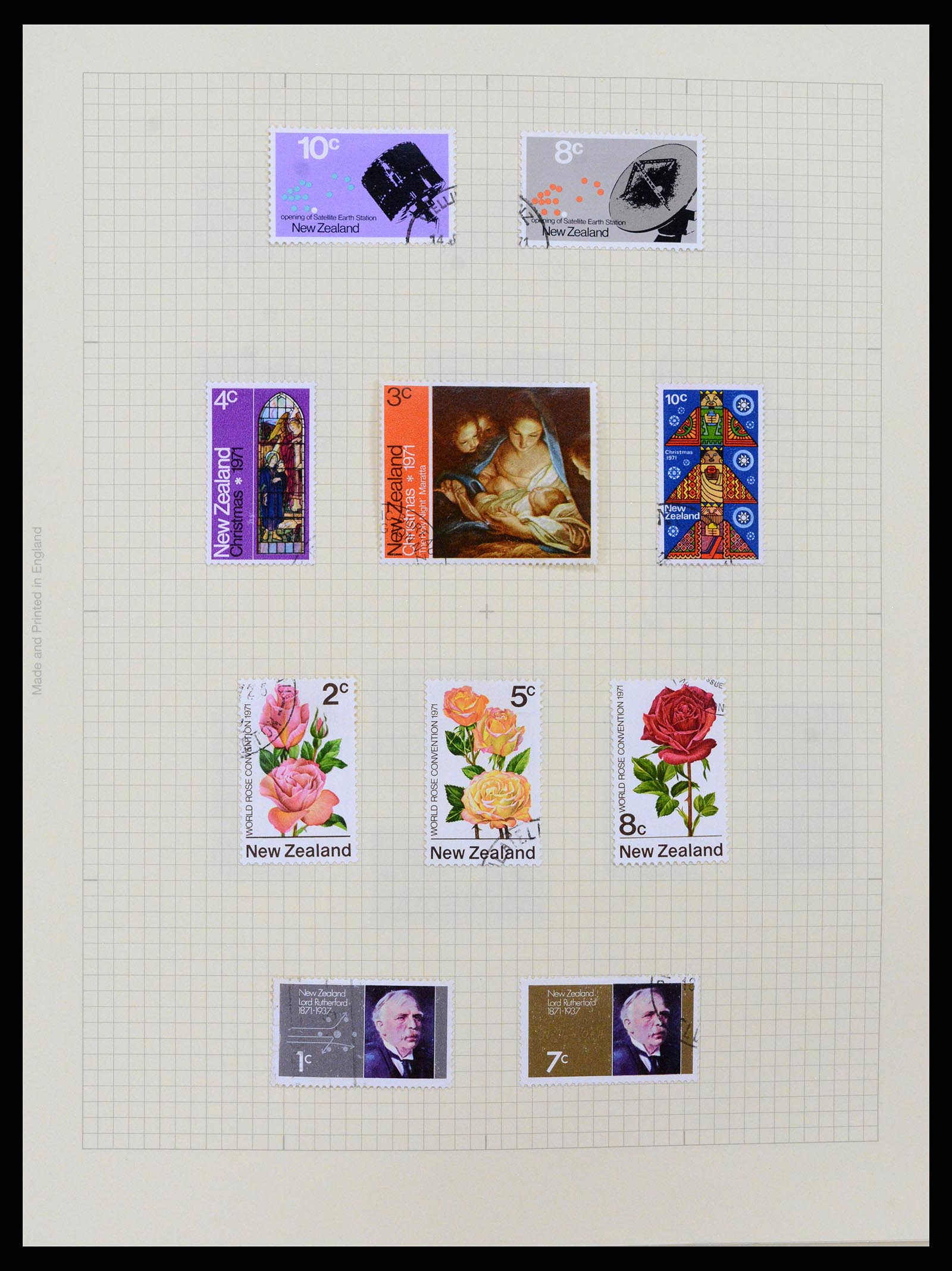 37608 142 - Postzegelverzameling 37608 Nieuw Zeeland 1874-2014.