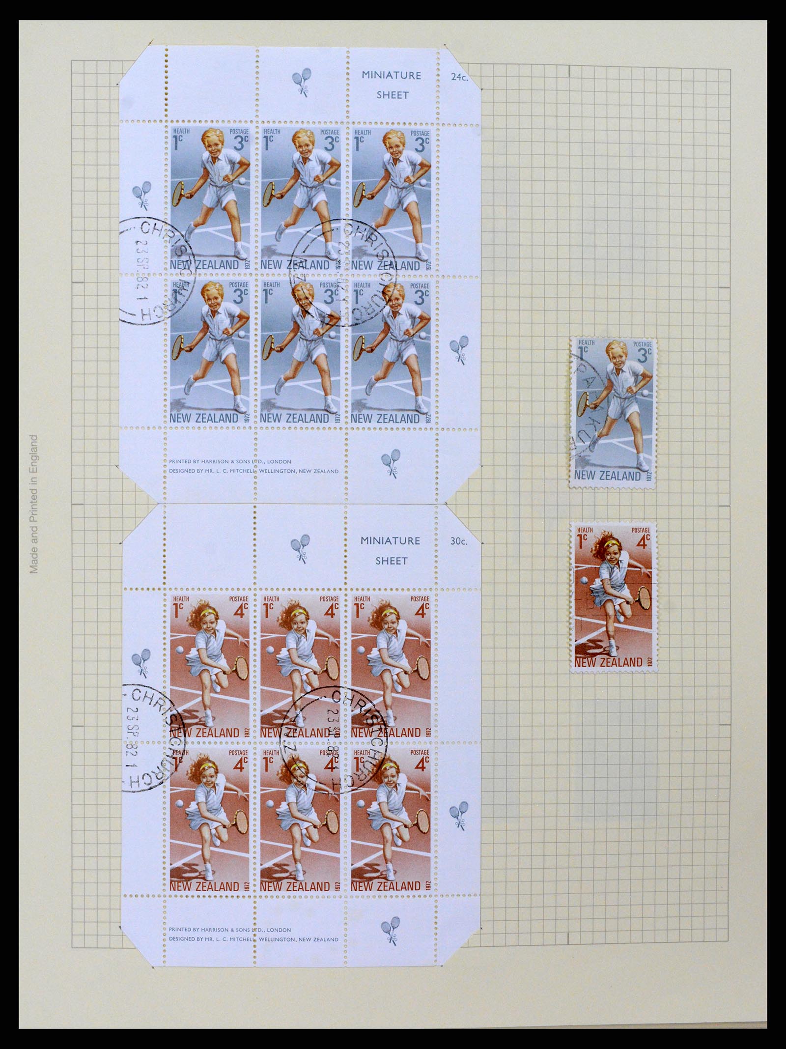 37608 144 - Postzegelverzameling 37608 Nieuw Zeeland 1874-2014.