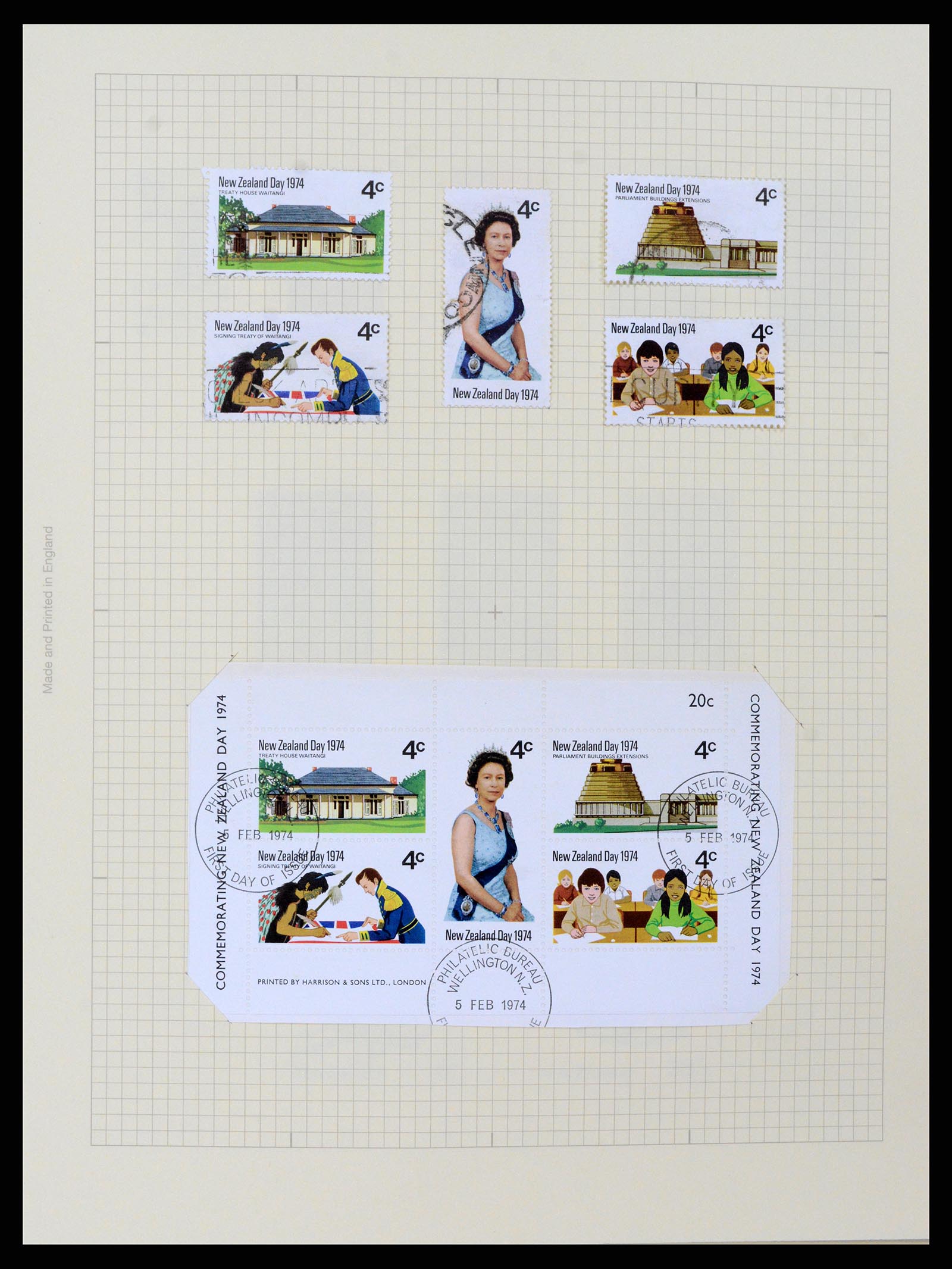 37608 149 - Postzegelverzameling 37608 Nieuw Zeeland 1874-2014.