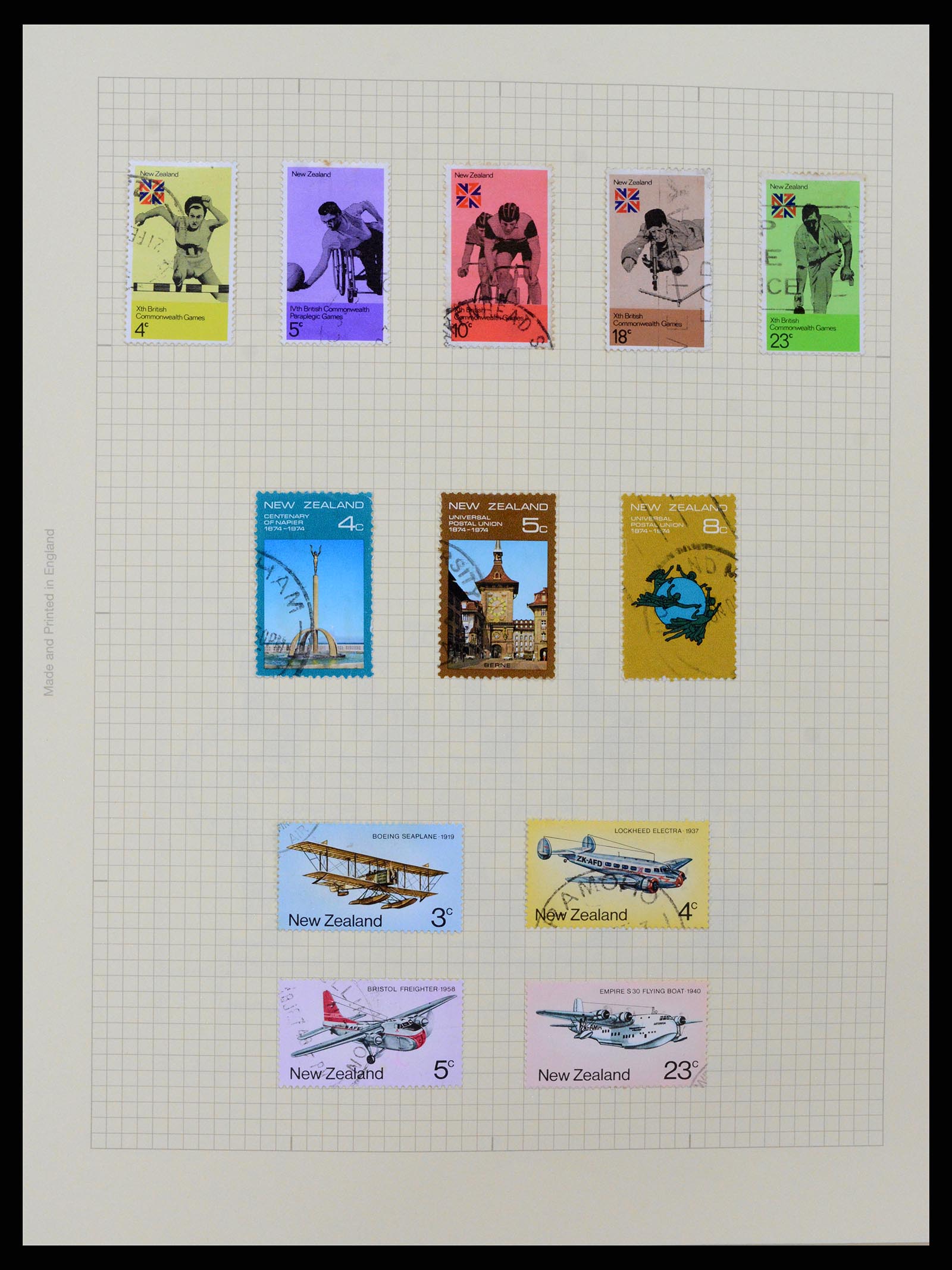 37608 150 - Postzegelverzameling 37608 Nieuw Zeeland 1874-2014.