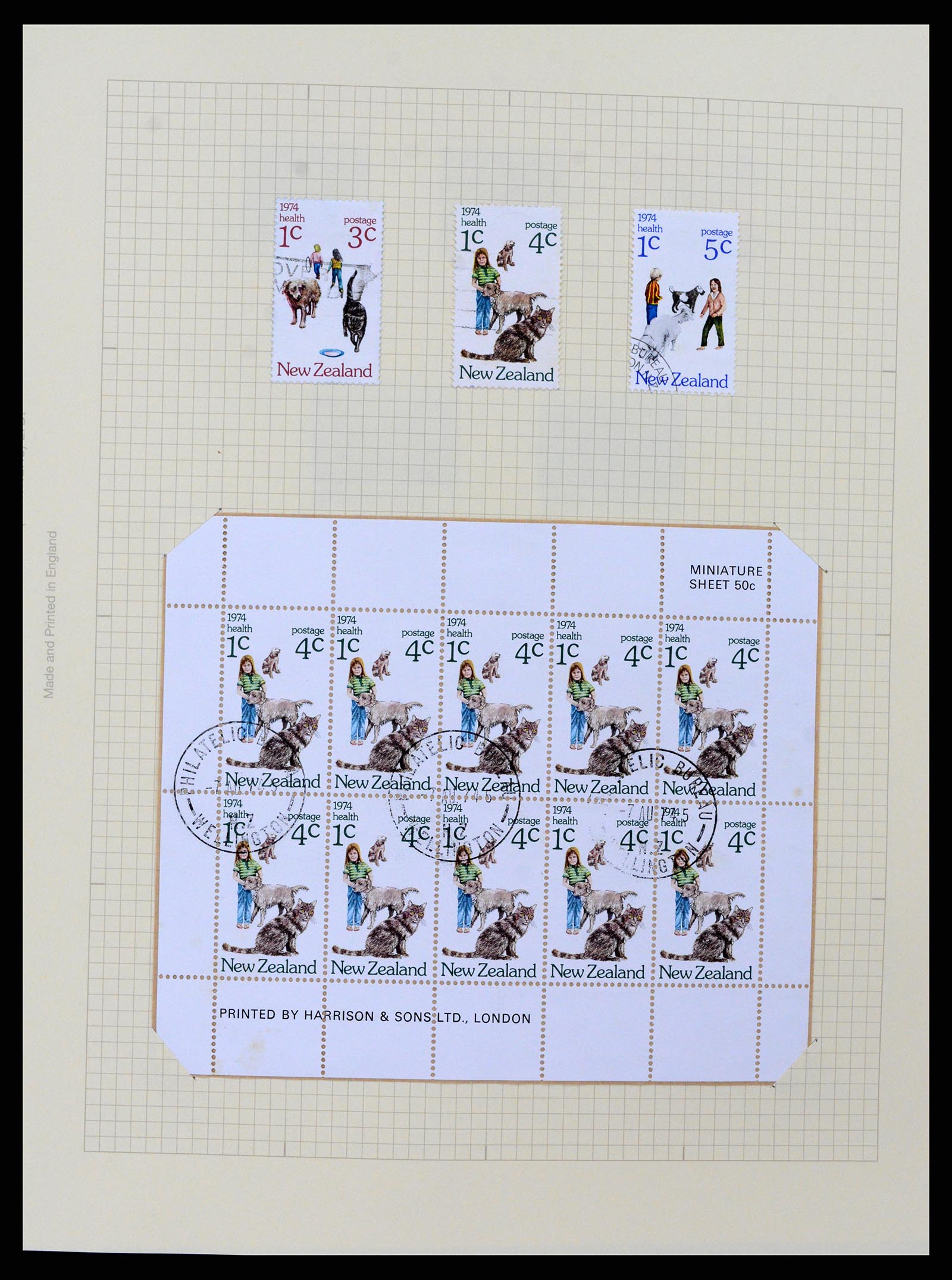 37608 151 - Postzegelverzameling 37608 Nieuw Zeeland 1874-2014.