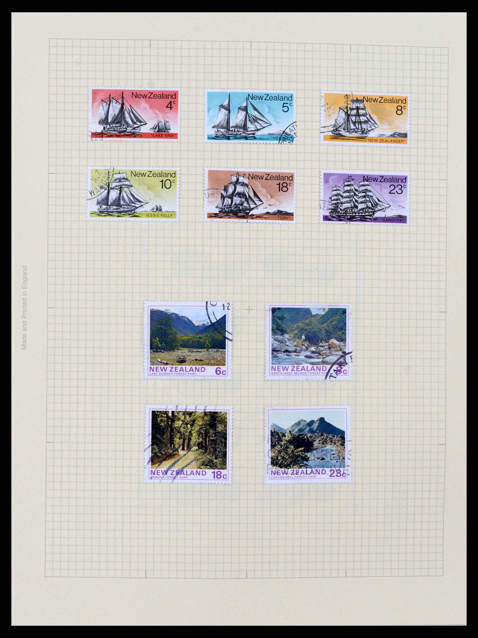 37608 153 - Postzegelverzameling 37608 Nieuw Zeeland 1874-2014.