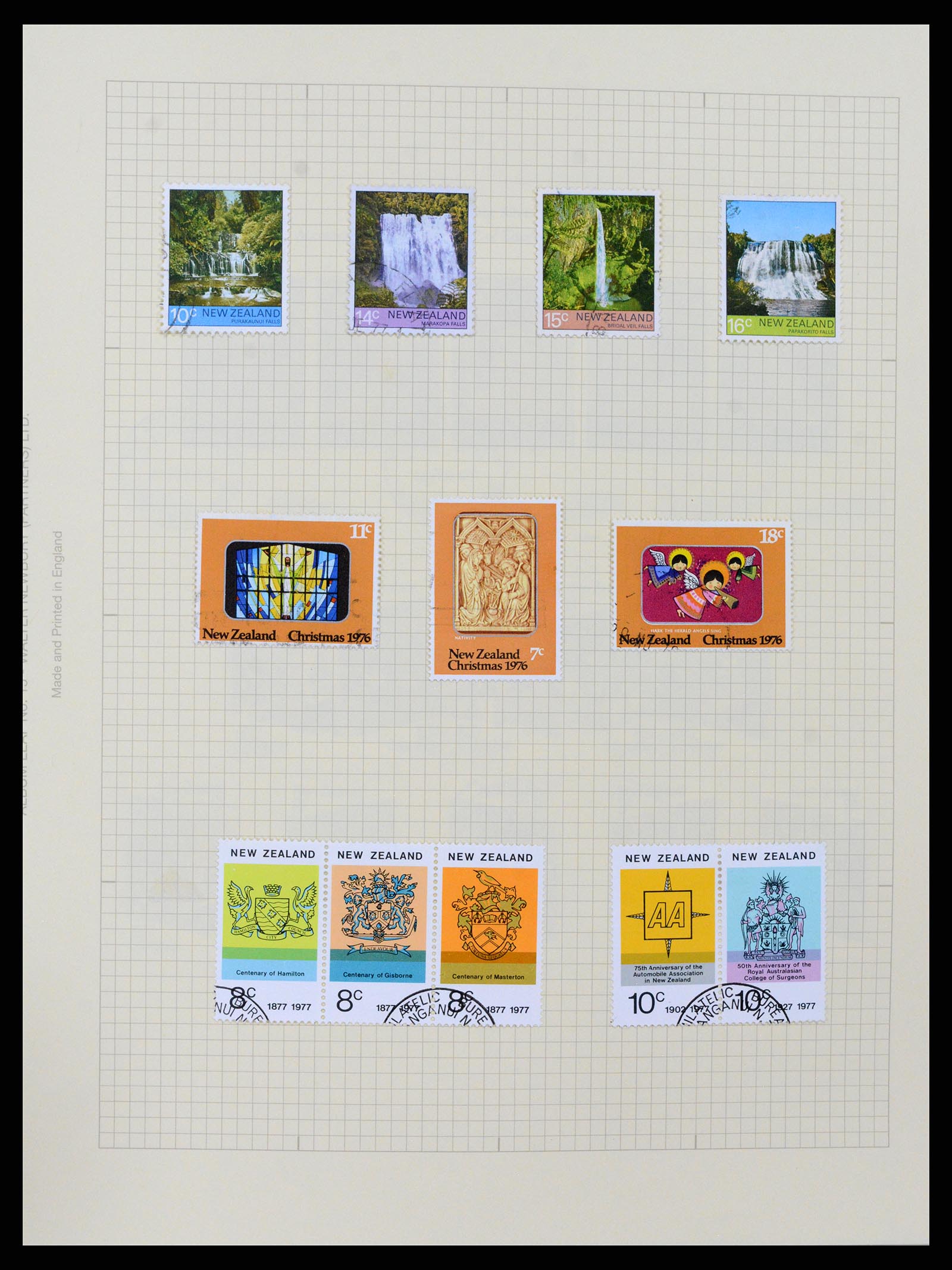 37608 159 - Postzegelverzameling 37608 Nieuw Zeeland 1874-2014.