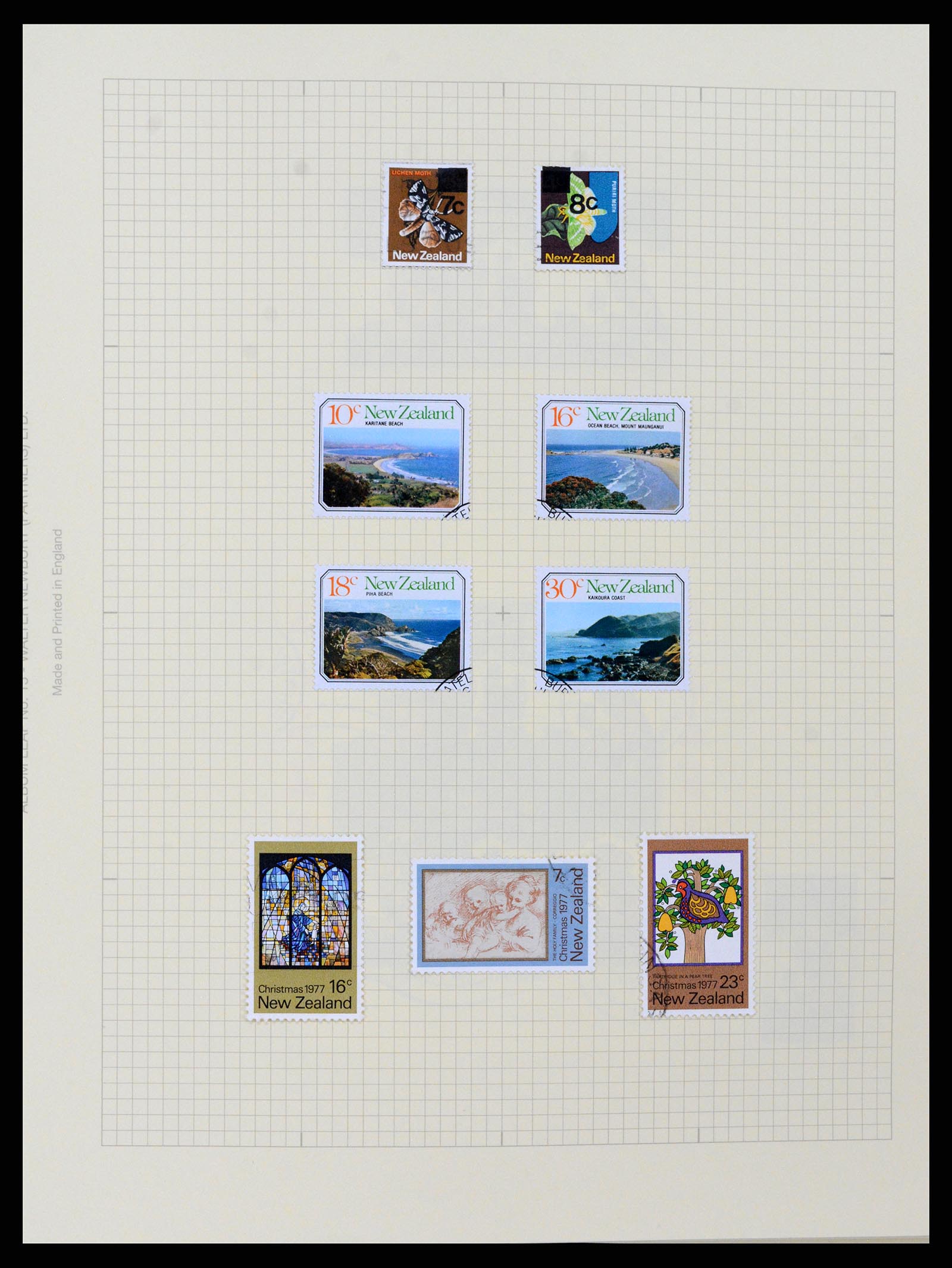 37608 161 - Postzegelverzameling 37608 Nieuw Zeeland 1874-2014.