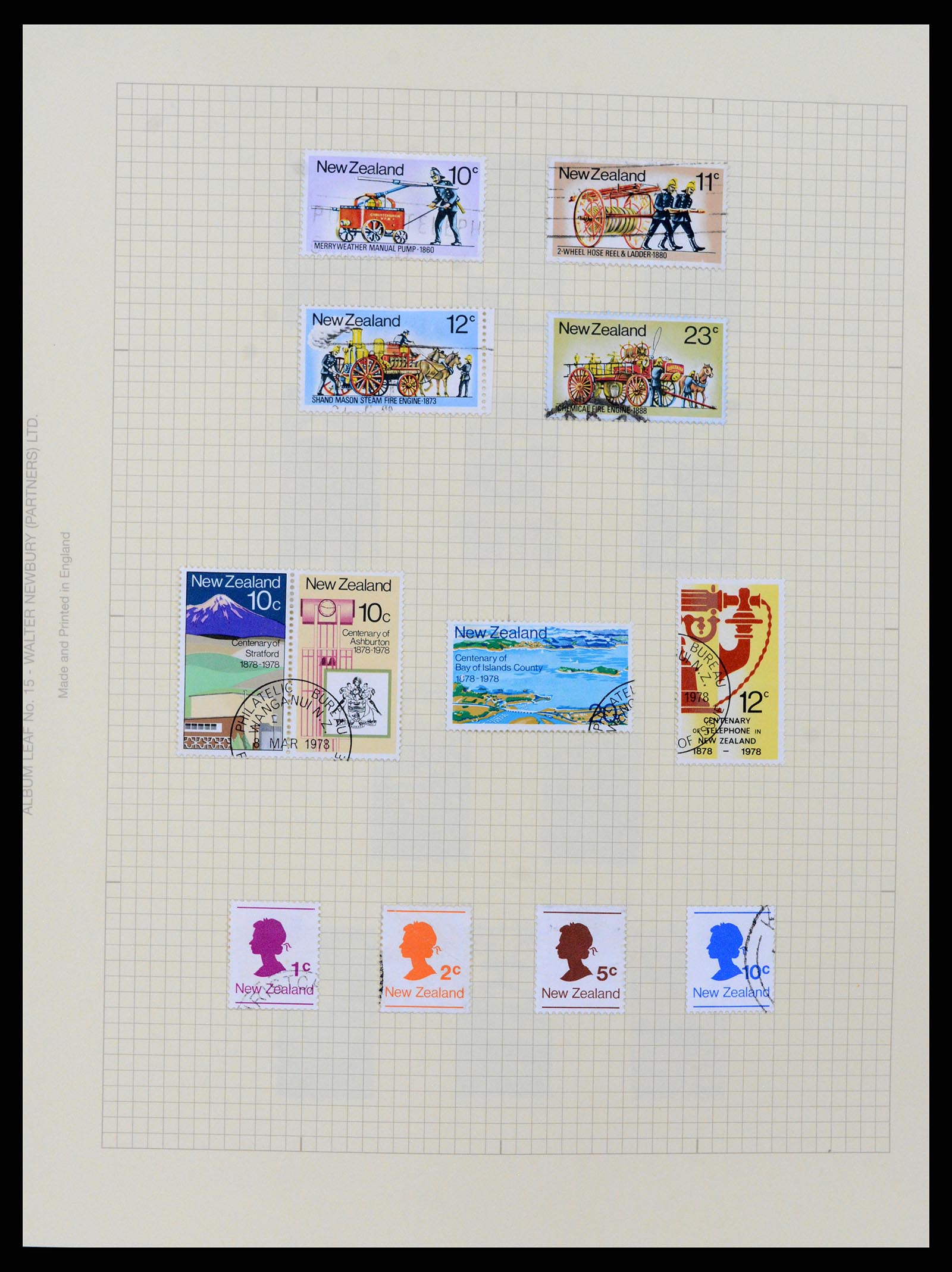 37608 163 - Postzegelverzameling 37608 Nieuw Zeeland 1874-2014.