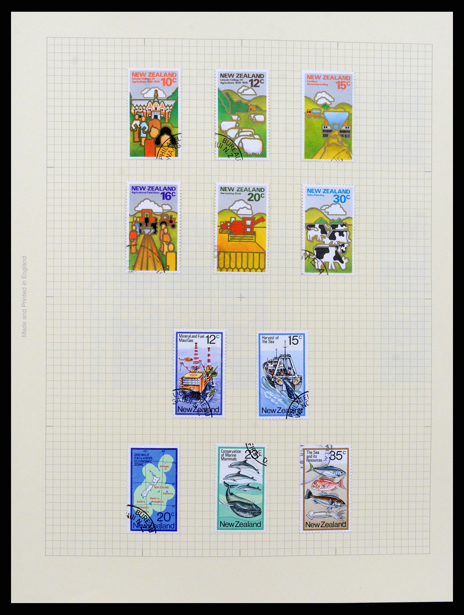 37608 164 - Postzegelverzameling 37608 Nieuw Zeeland 1874-2014.