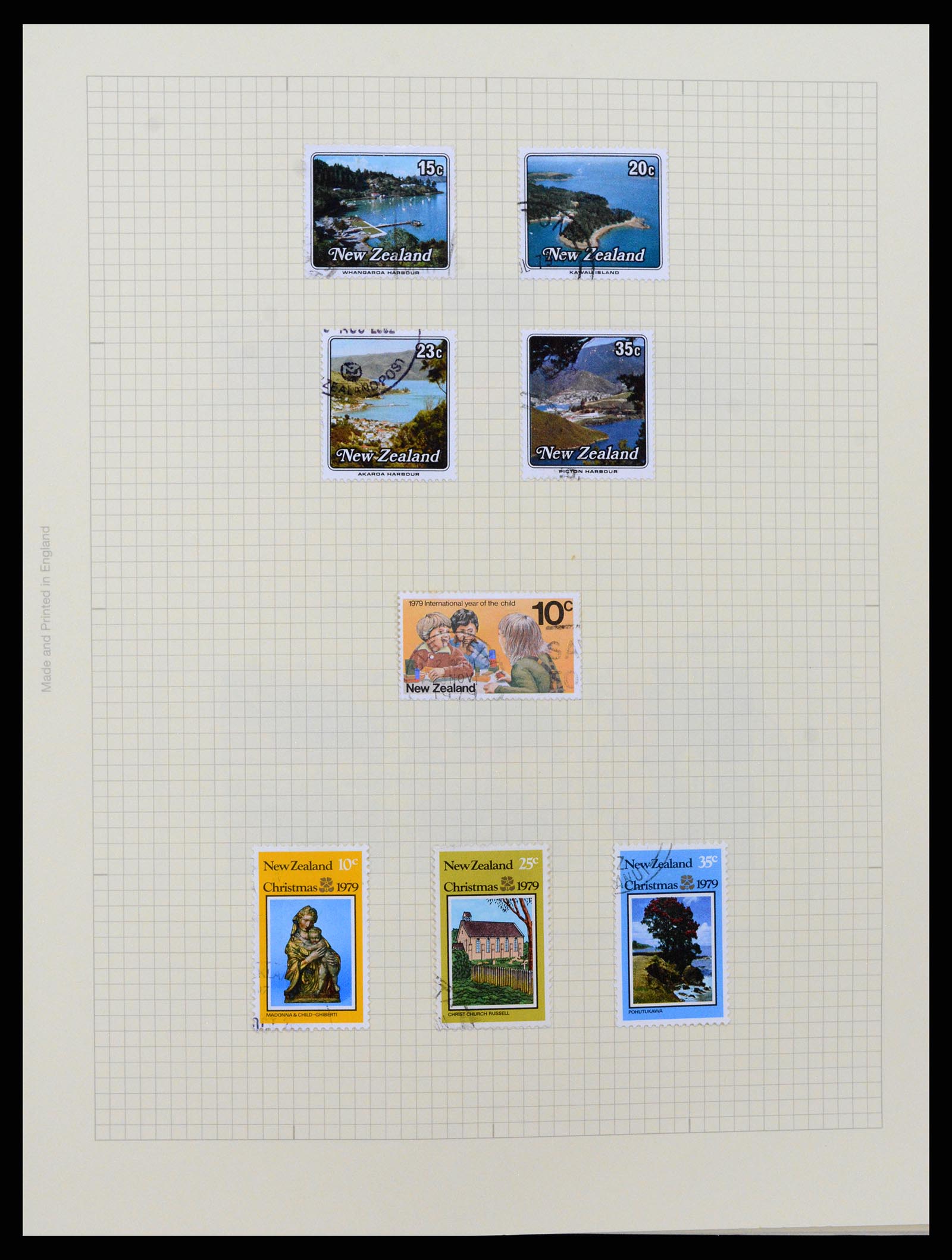 37608 167 - Postzegelverzameling 37608 Nieuw Zeeland 1874-2014.