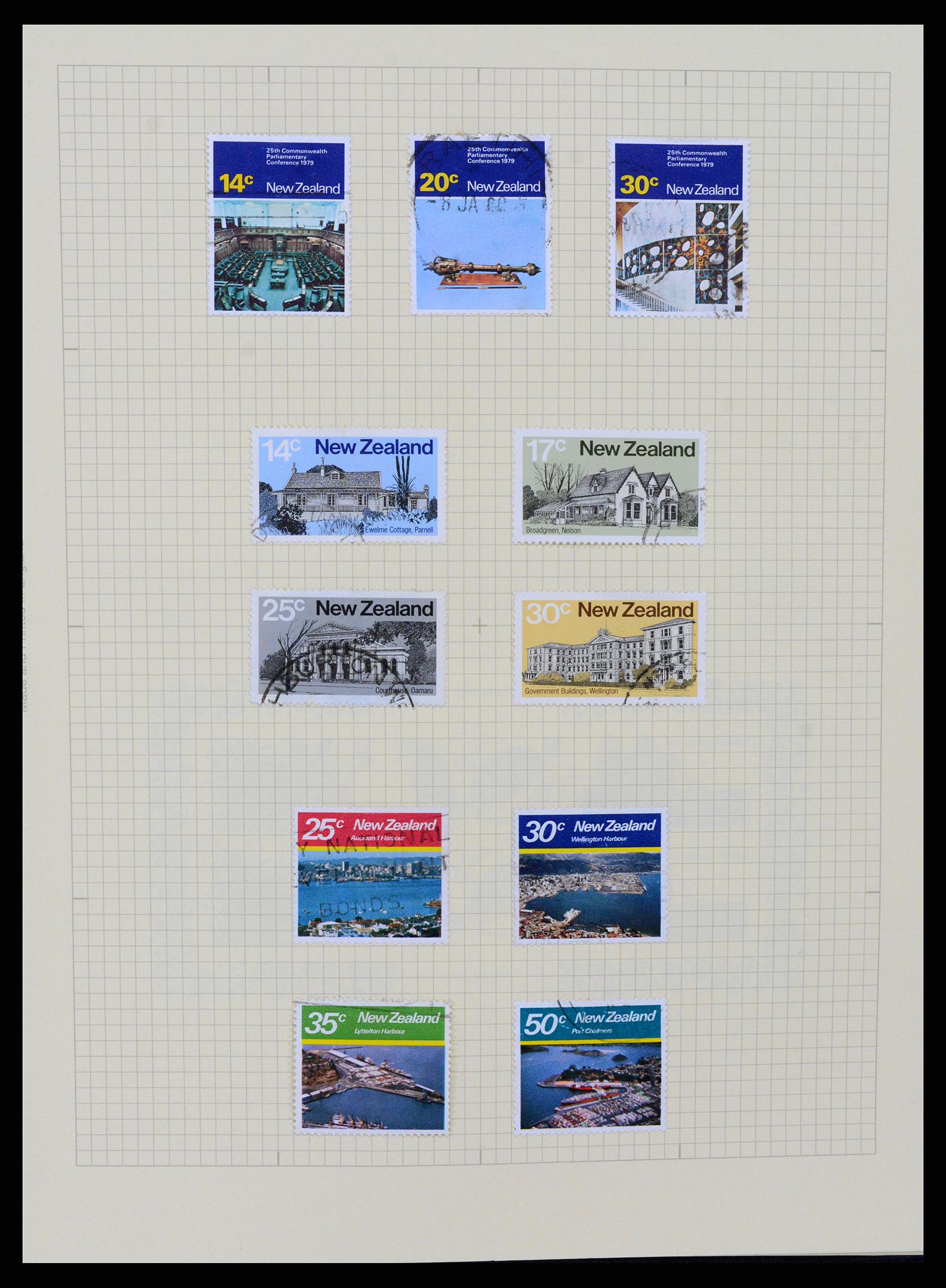 37608 171 - Postzegelverzameling 37608 Nieuw Zeeland 1874-2014.