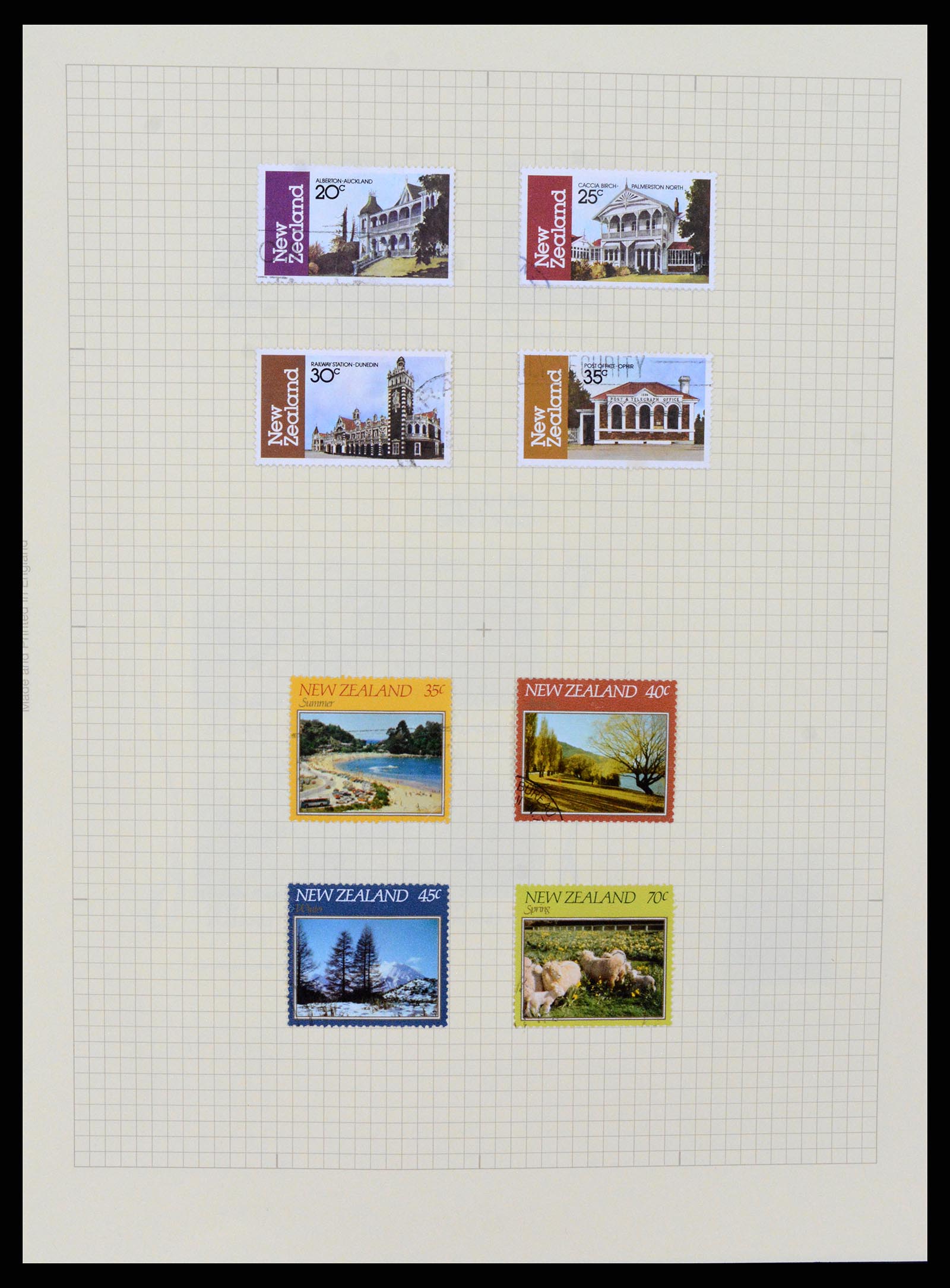 37608 177 - Postzegelverzameling 37608 Nieuw Zeeland 1874-2014.