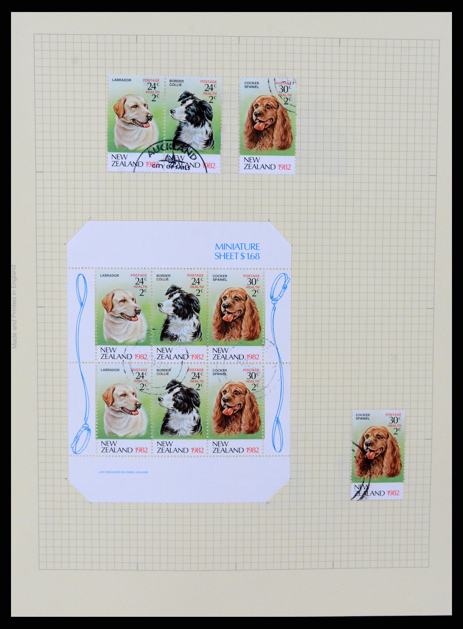 37608 178 - Postzegelverzameling 37608 Nieuw Zeeland 1874-2014.