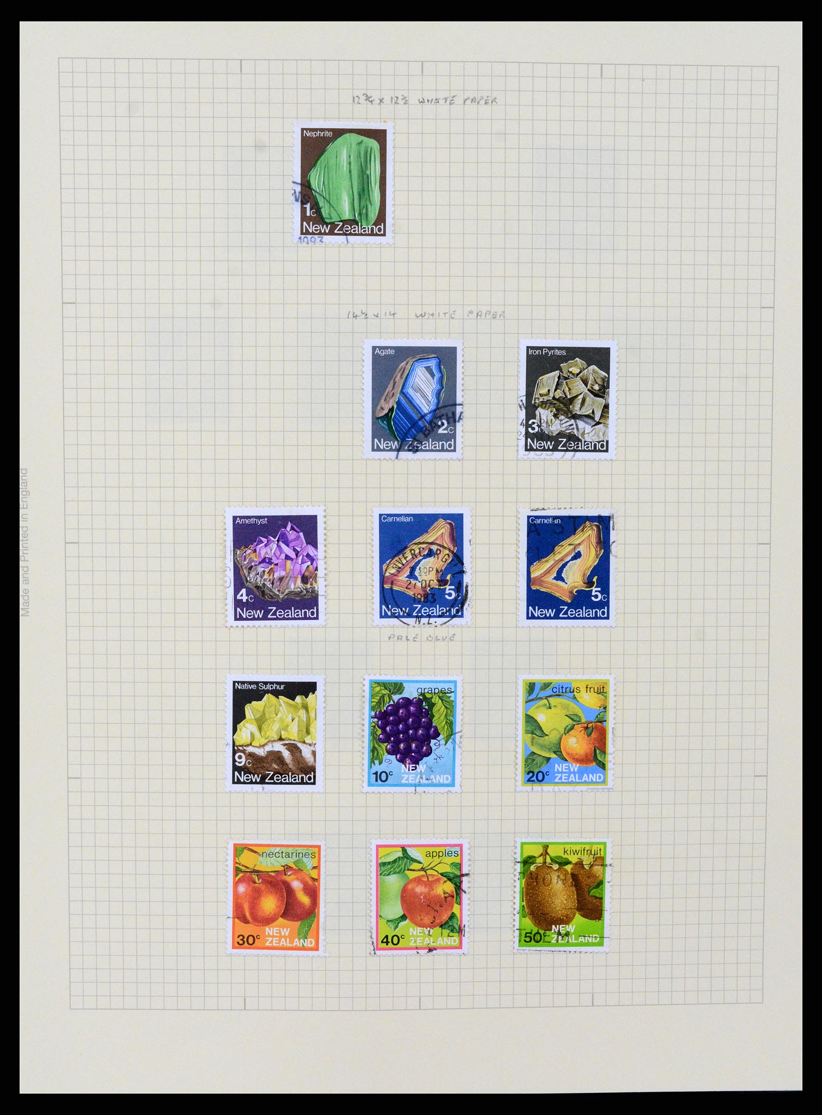 37608 180 - Postzegelverzameling 37608 Nieuw Zeeland 1874-2014.