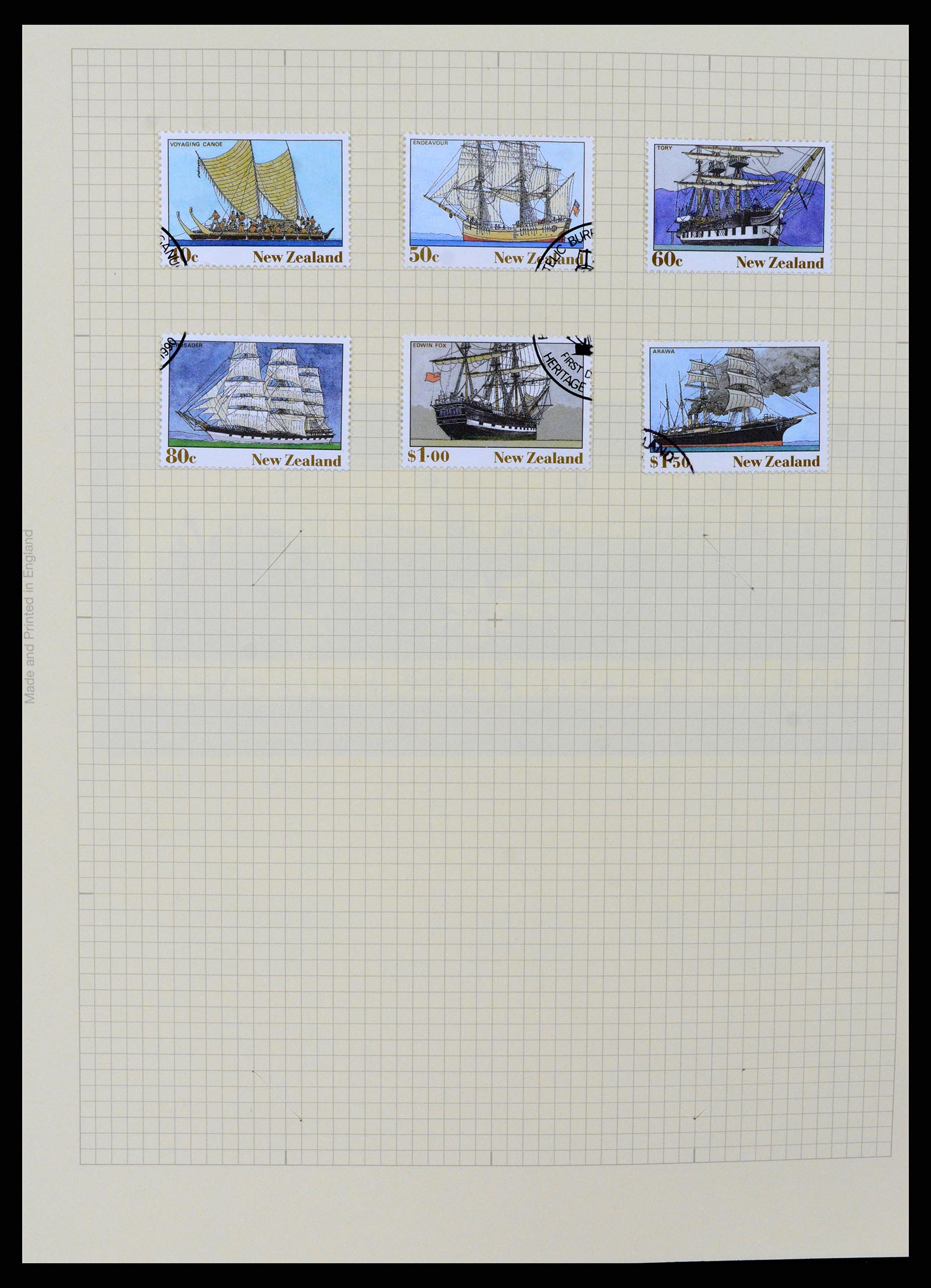 37608 224 - Postzegelverzameling 37608 Nieuw Zeeland 1874-2014.