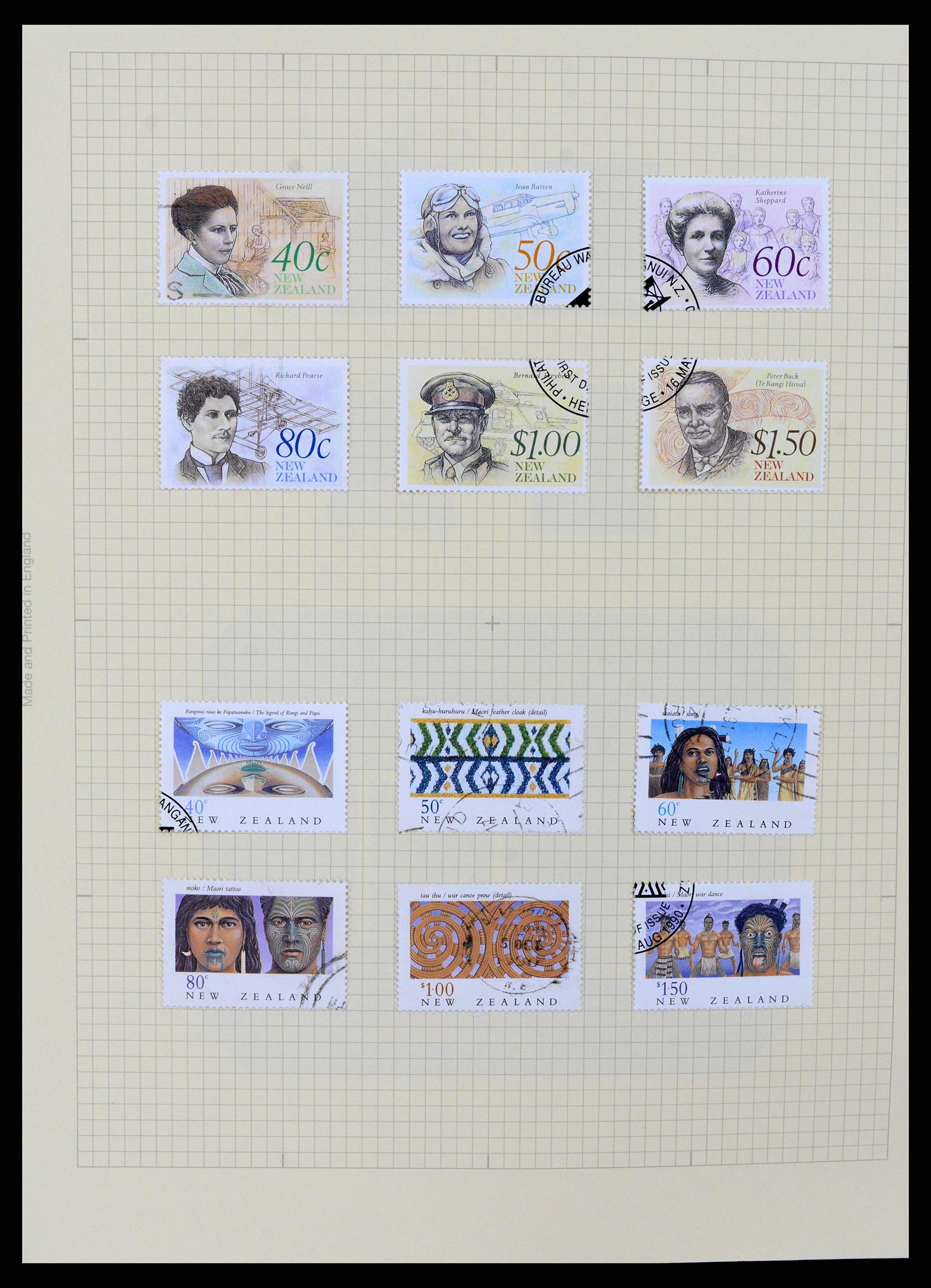37608 226 - Postzegelverzameling 37608 Nieuw Zeeland 1874-2014.